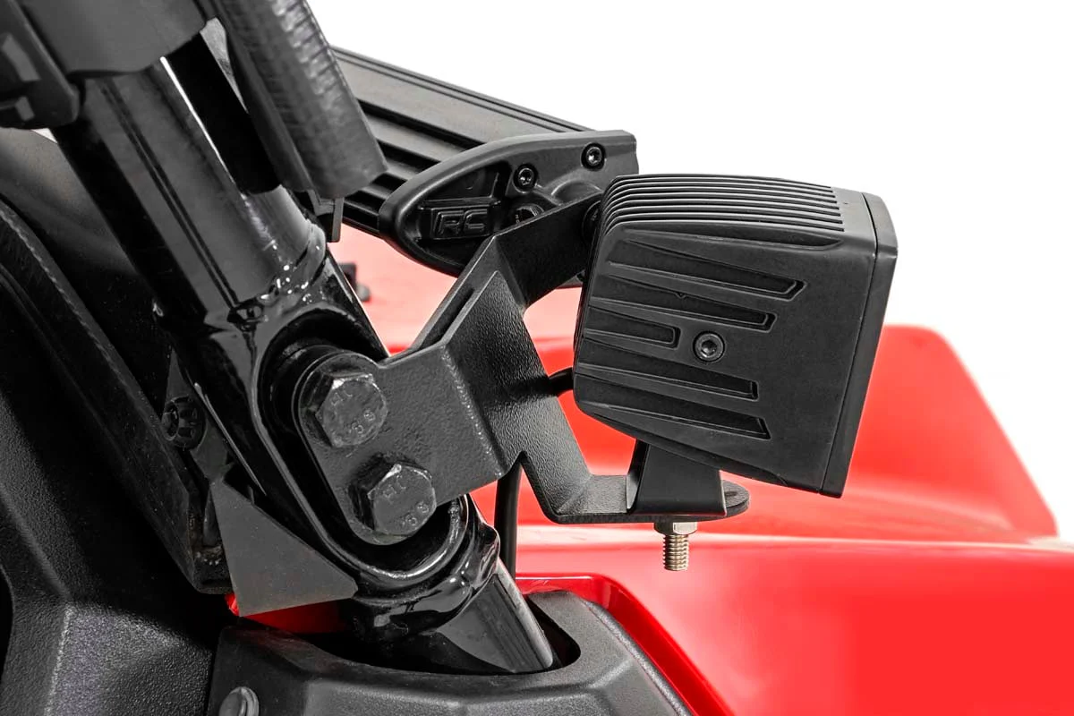 Rough Country Dual LED Cube Kit 2in Black Series w/White DRL 16-20 Pioneer 92011 - Image 6