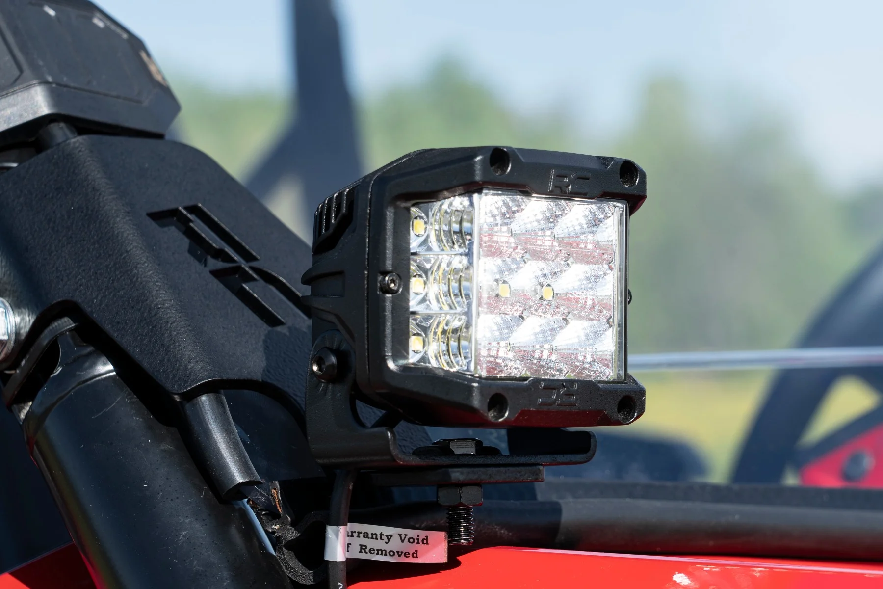 Rough Country Dual LED Cube Kit fits Honda 19-20 Talon Black Series 92032 - Image 4