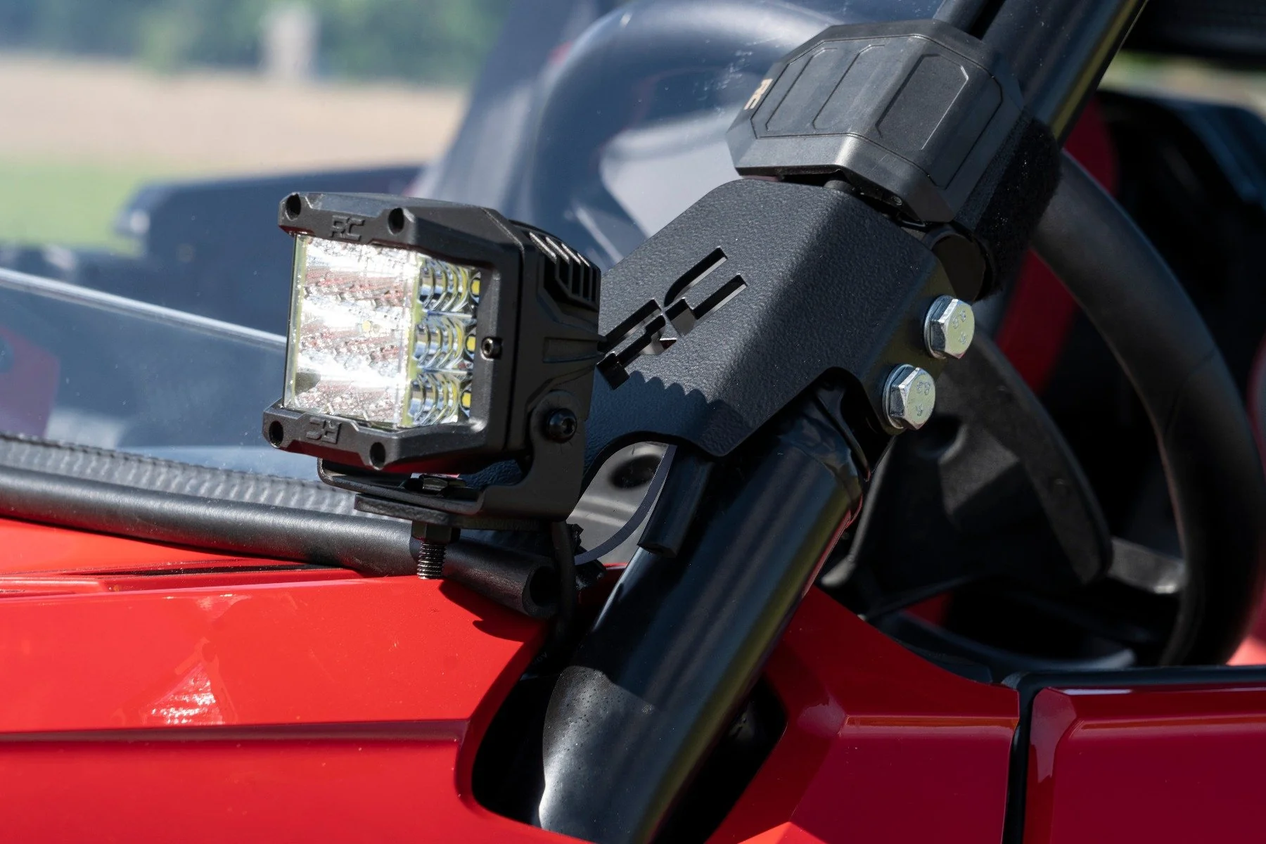 Rough Country Dual LED Cube Kit fits Honda 19-20 Talon Black Series 92032 - Image 5