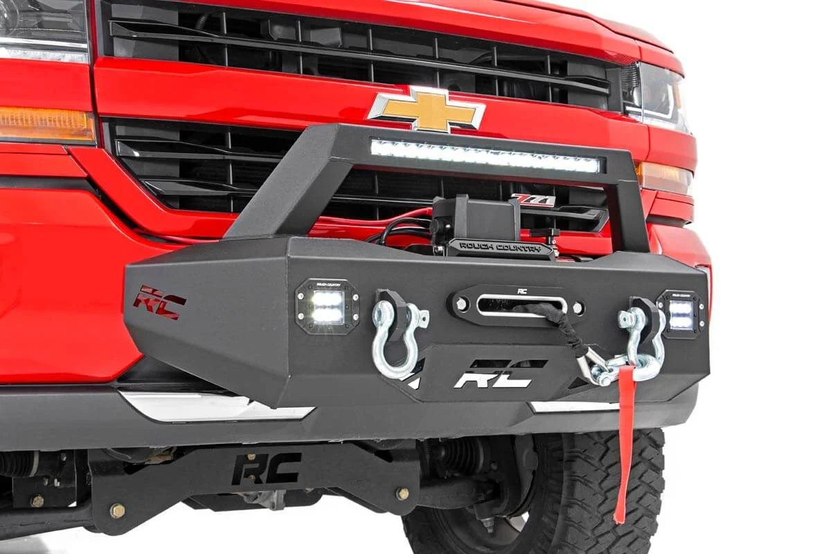 Rough Country EXO Winch Mount System 07-18 Chevrolet Silverado 1500 10761