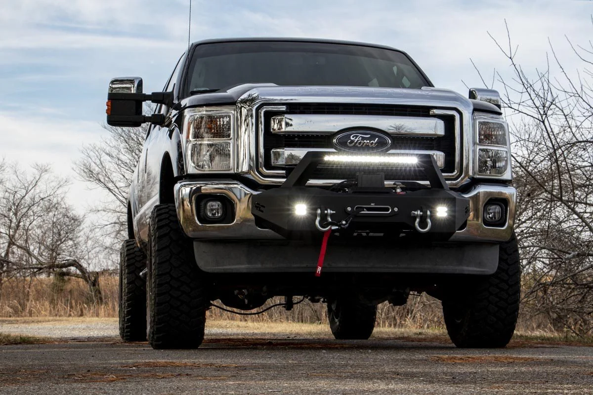 Rough Country EXO Winch Mount System 11-16 Ford F-250 / F-350 51006 - Image 5