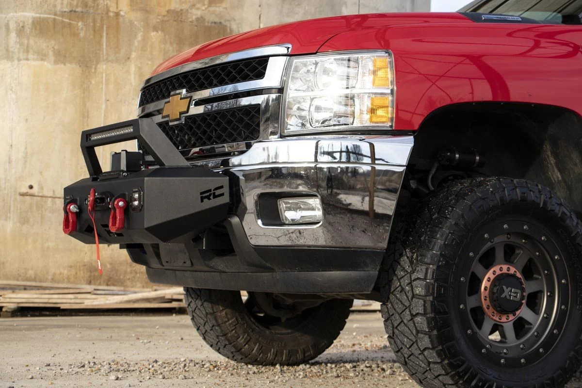 Rough Country EXO Winch Mount System 11-19 Chevrolet Silverado 2500/3500 10764 - Image 3