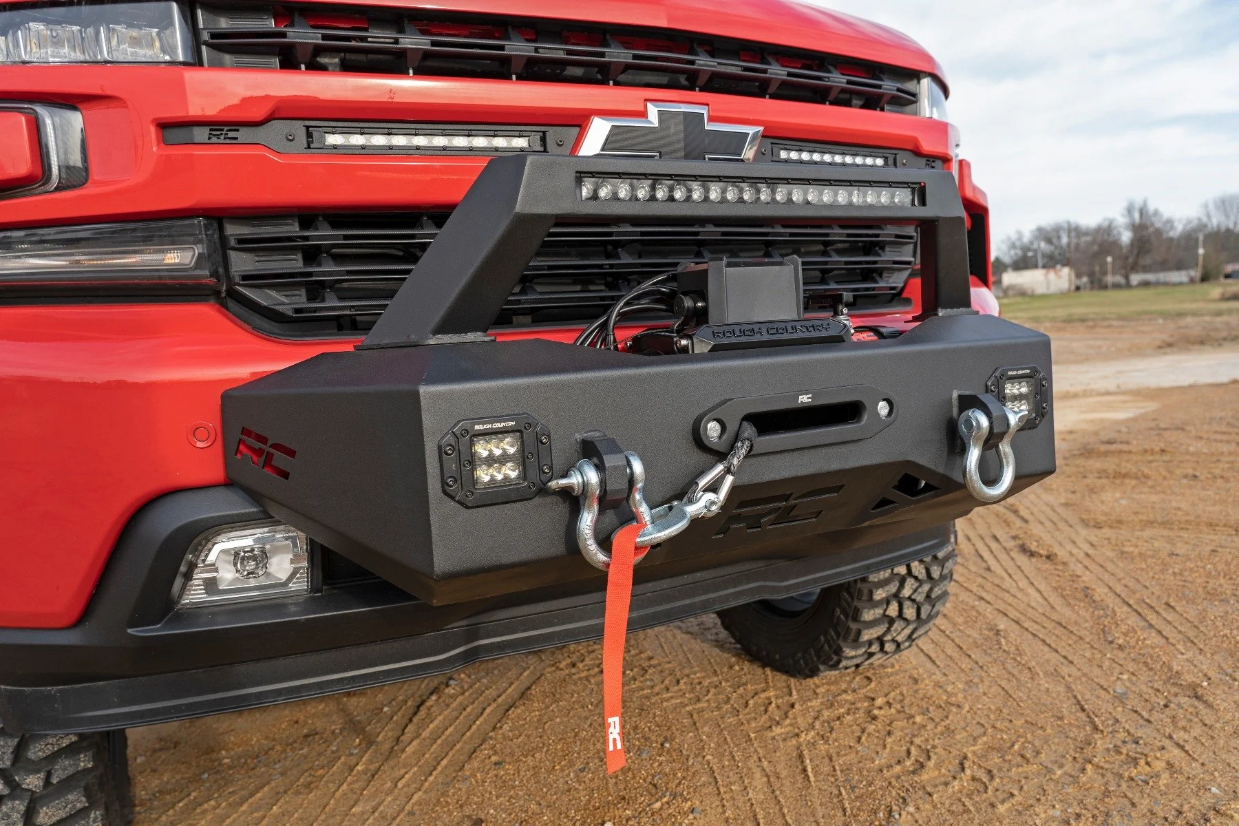 Rough Country EXO Winch Mount System (19-20 Chevrolet Silverado 1500) 10765 - Image 3