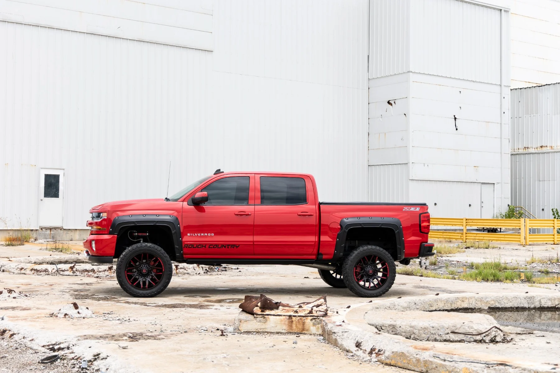 Rough Country Fender Flare Defender 5'9" Bed GA0 North-Sky Blue Chevy 1500 14-18 A-C11612-GA0 - Image 3