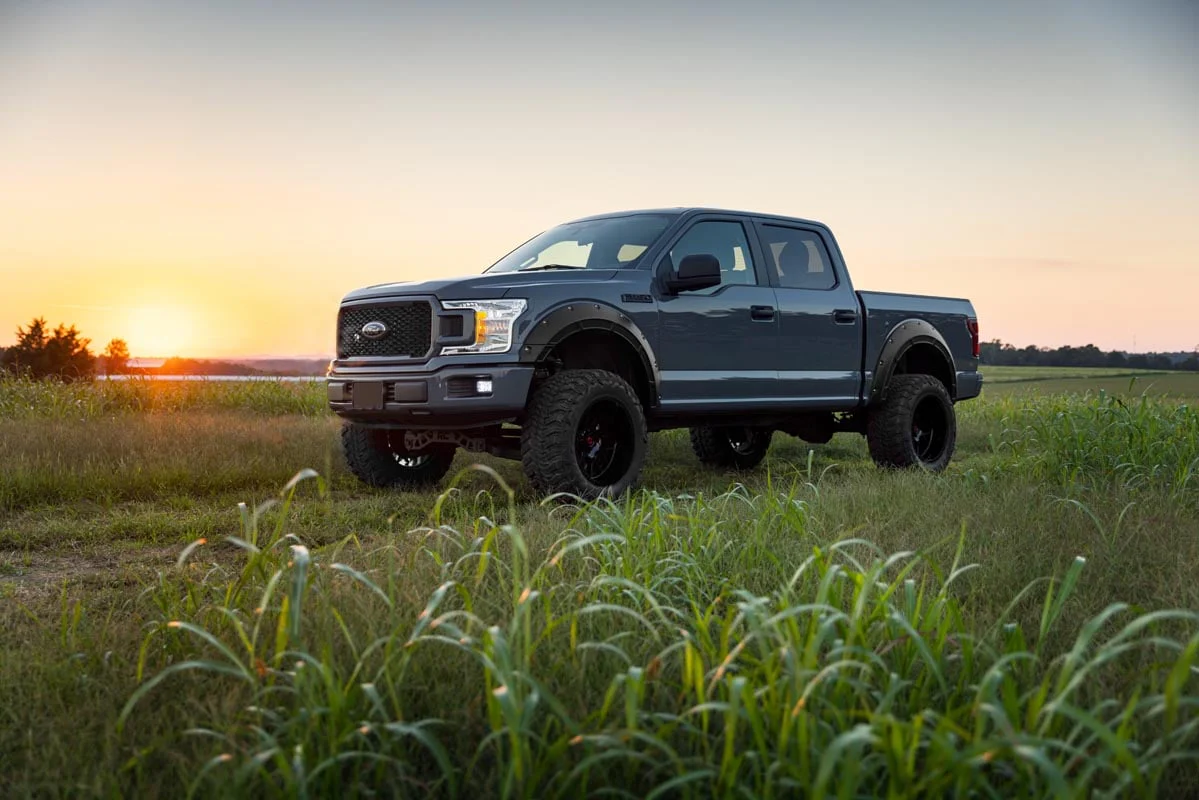 Rough Country Fender Flare Defender E2 Magma Red Ford F150 15-20 A-F11811-E2 - Image 2