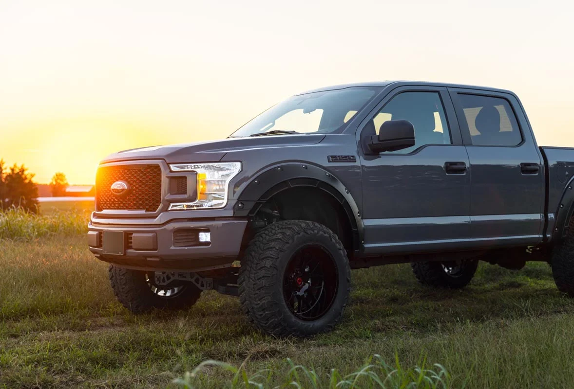 Rough Country Fender Flare Defender E2 Magma Red Ford F150 15-20 A-F11811-E2 - Image 3