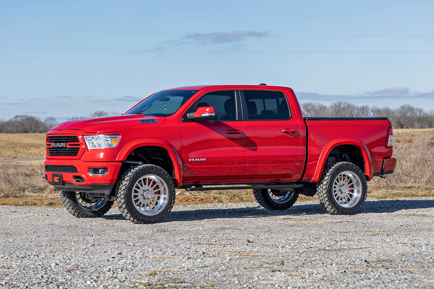 Rough Country Fender Flare Sport PFP Olive Green Ram 1500 19-24 S-D10914-PFP - Image 6