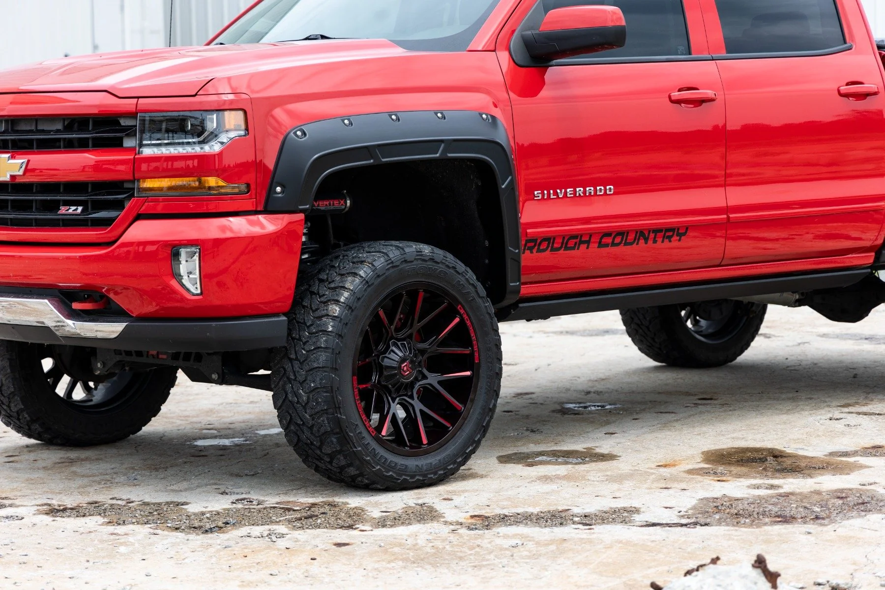 Rough Country Fender Flares Defender 5'9" Bed GPA Graphite Chevy 1500 14-18 A-C11612-GPA - Image 5