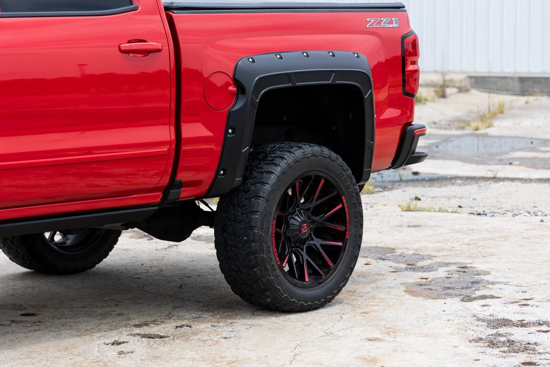 Rough Country Fender Flares Defender 5'9" Bed GPA Graphite Chevy 1500 14-18 A-C11612-GPA - Image 6