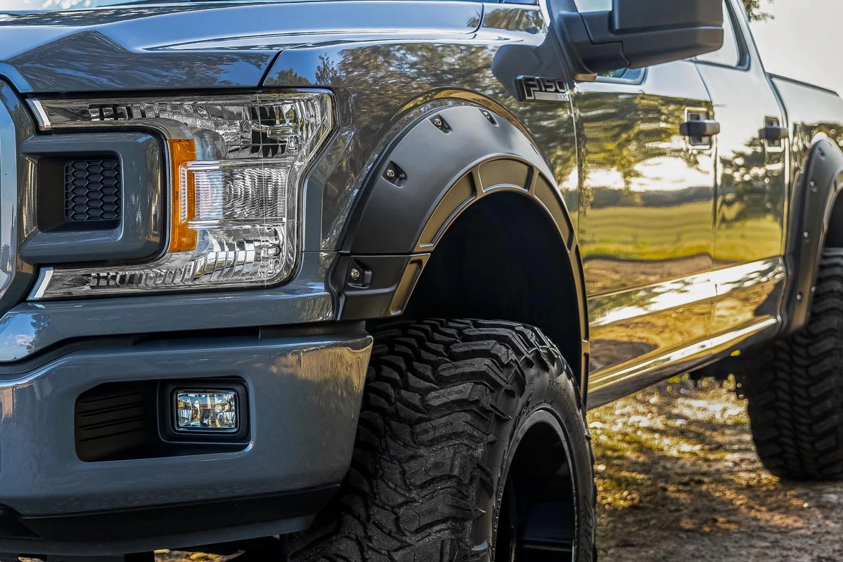 Rough Country Fender Flares Defender H5 Caribou Ford F150 15-20 A-F11811-H5 - Image 5