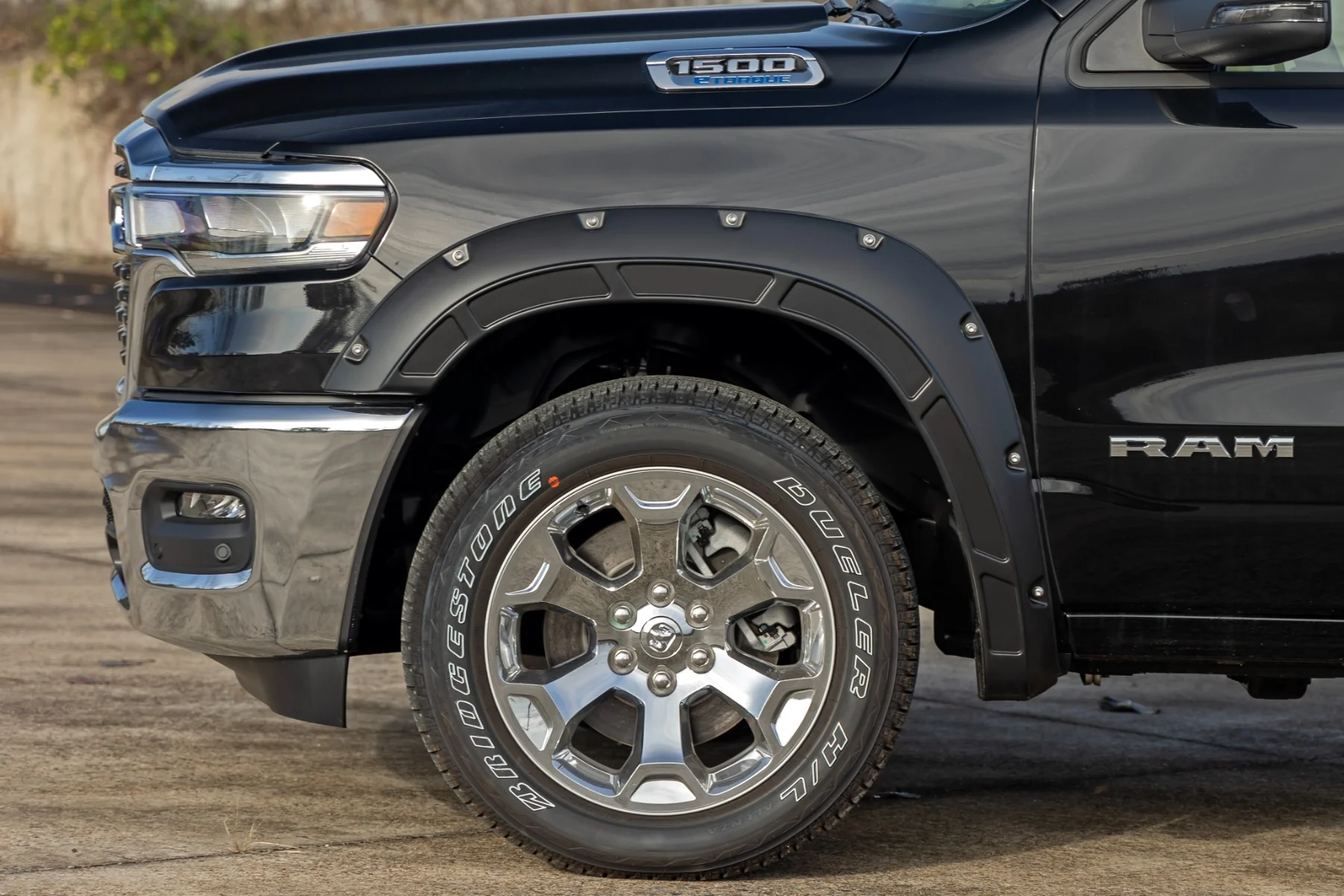 Rough Country Fender Flares Defender PXJ Diamond Black Ram 1500 2025 A-D319205-PXJ - Image 6