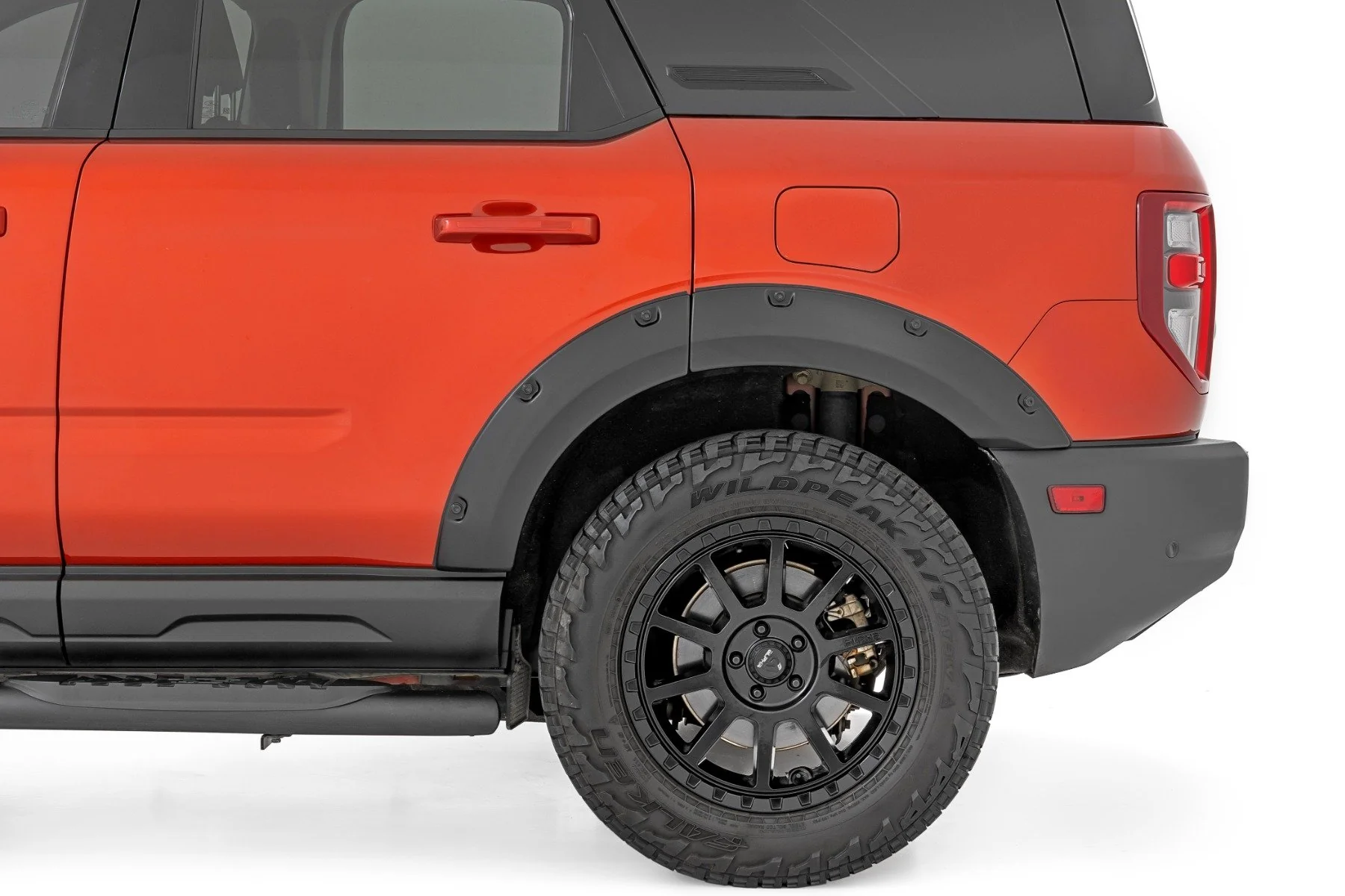 Rough Country Fender Flares JS Iconic Silver for Ford Bronco Sport 4wd 2021-2025 F-F11612A-JS - Image 5