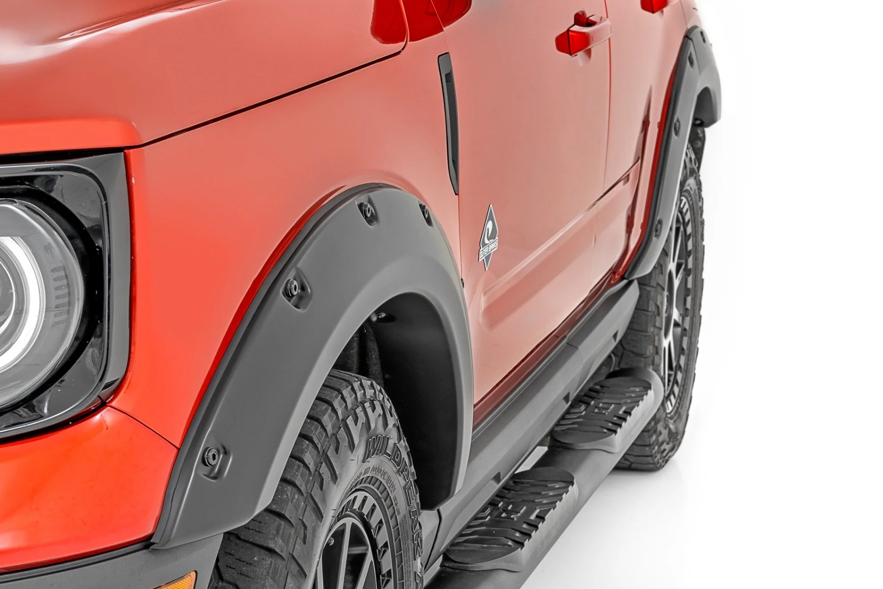 Rough Country Fender Flares M7 Carbonized Gray for Ford Bronco Sport 4wd 2021-25 F-F11612A-M7 - Image 6