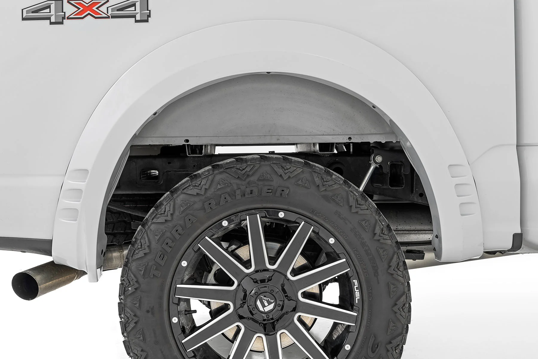 Rough Country Fender Flares SF1 BN Silver Spruce Ford F150 21-24 F-F320210A-BN - Image 4