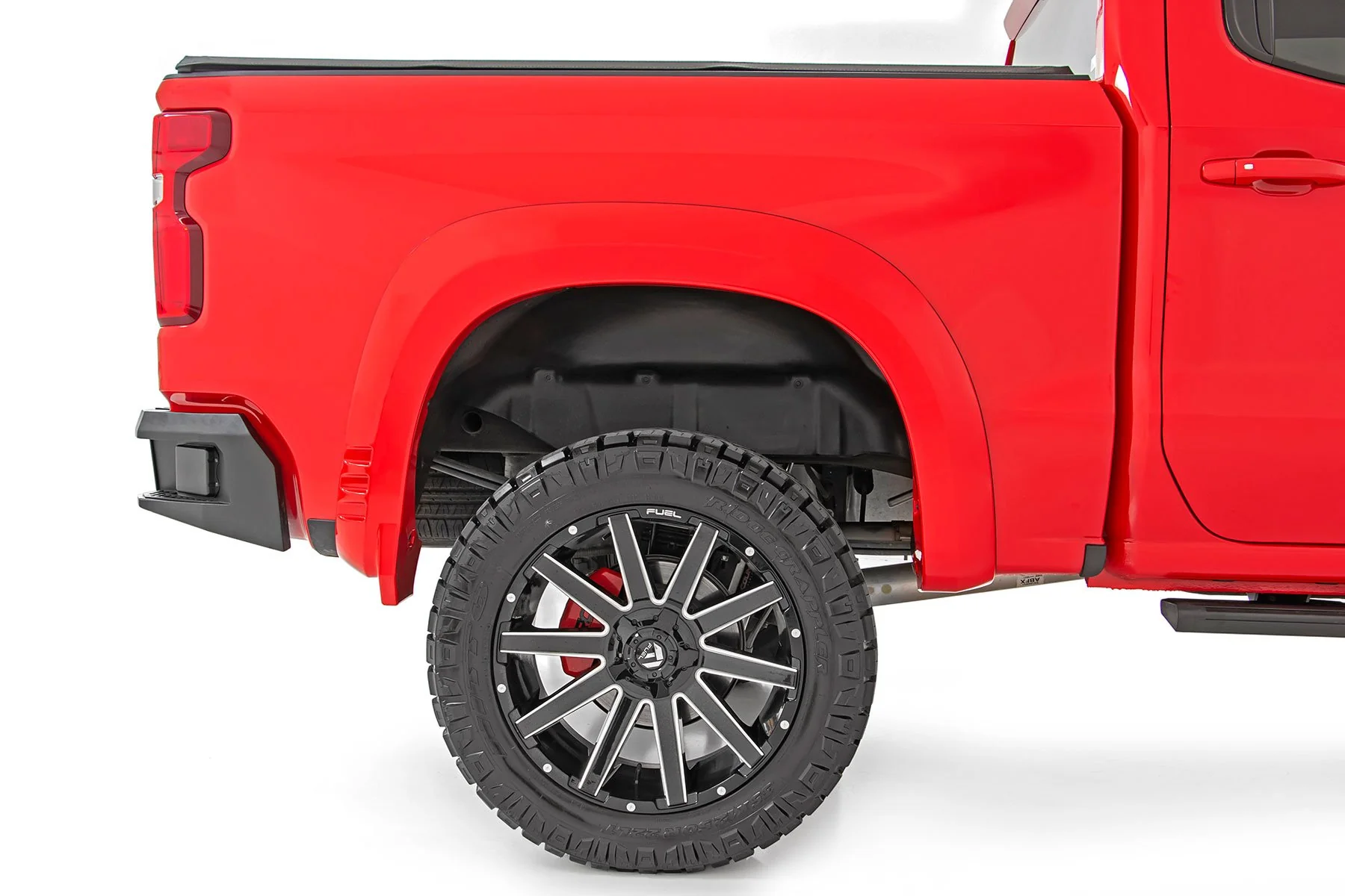 Rough Country Fender Flares SF1 GCN Victory Red Chevy 1500 19-25 F-C319201A-GCN - Image 5