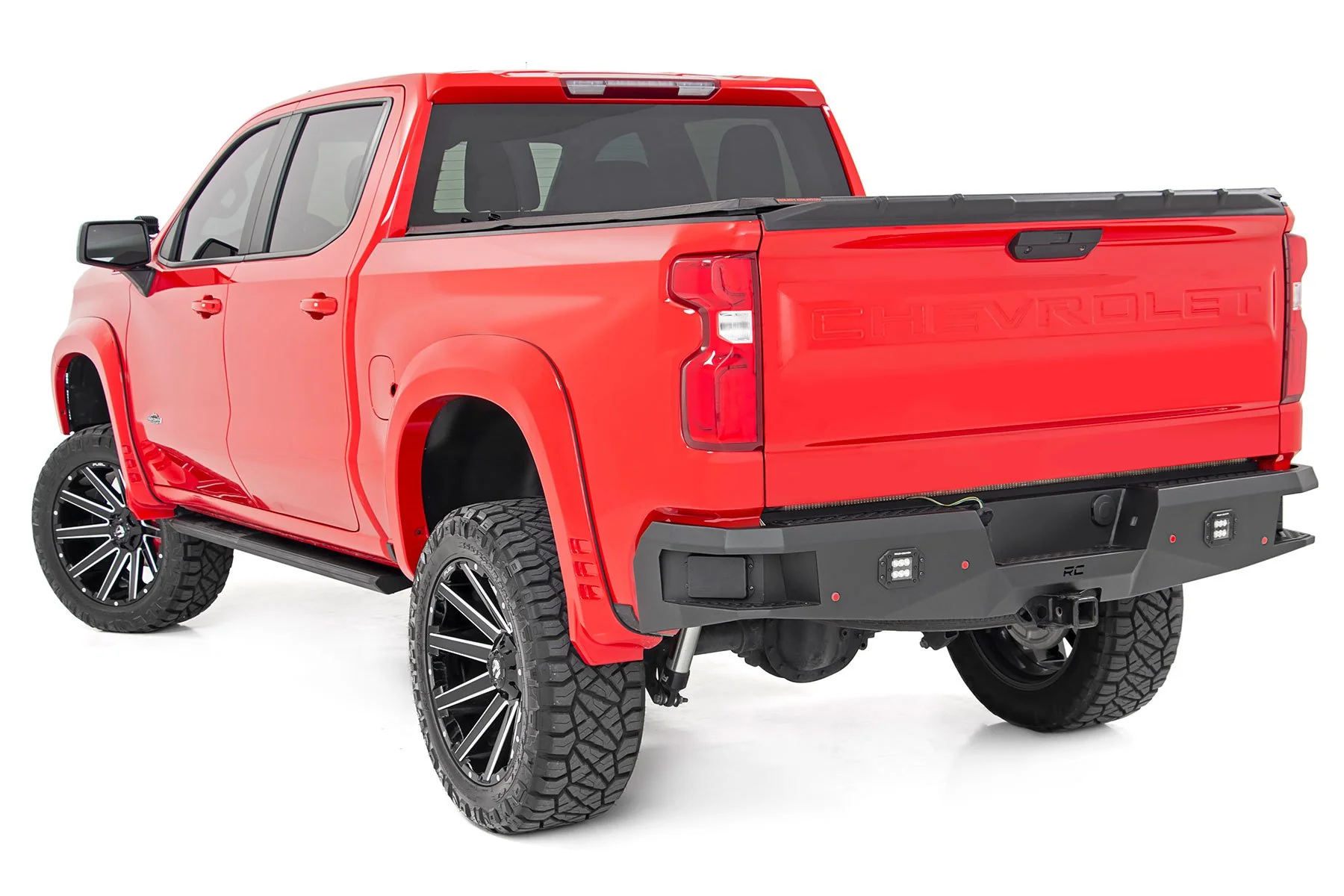 Rough Country Fender Flares | SF1 | GJV Riptide Blue | Chevy Silverado 1500 2WD/4WD (2019-2026 & Refresh) F-C319201A-GJV - Image 4