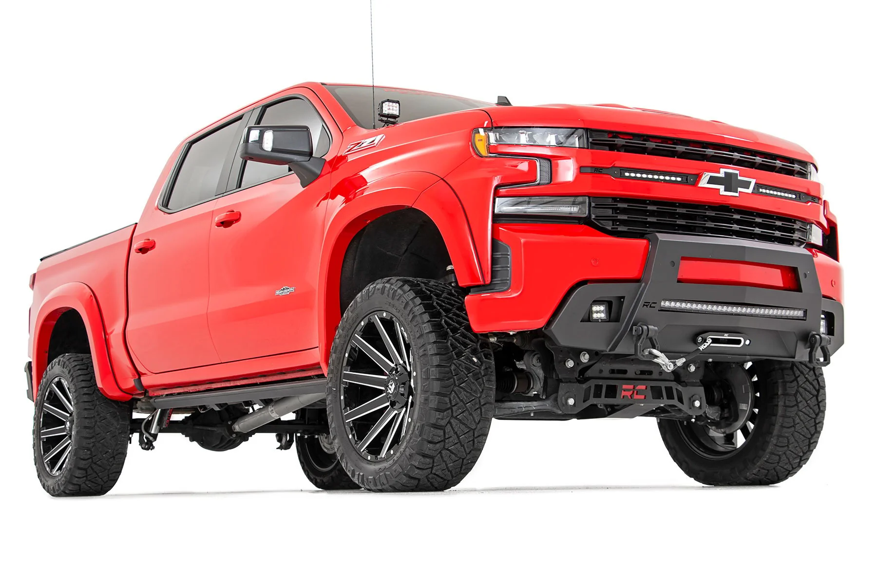Rough Country Fender Flares SF1 GXN Deep Bronze Chevy Silverado 1500 19-24 F-C319201A-GXN - Image 2