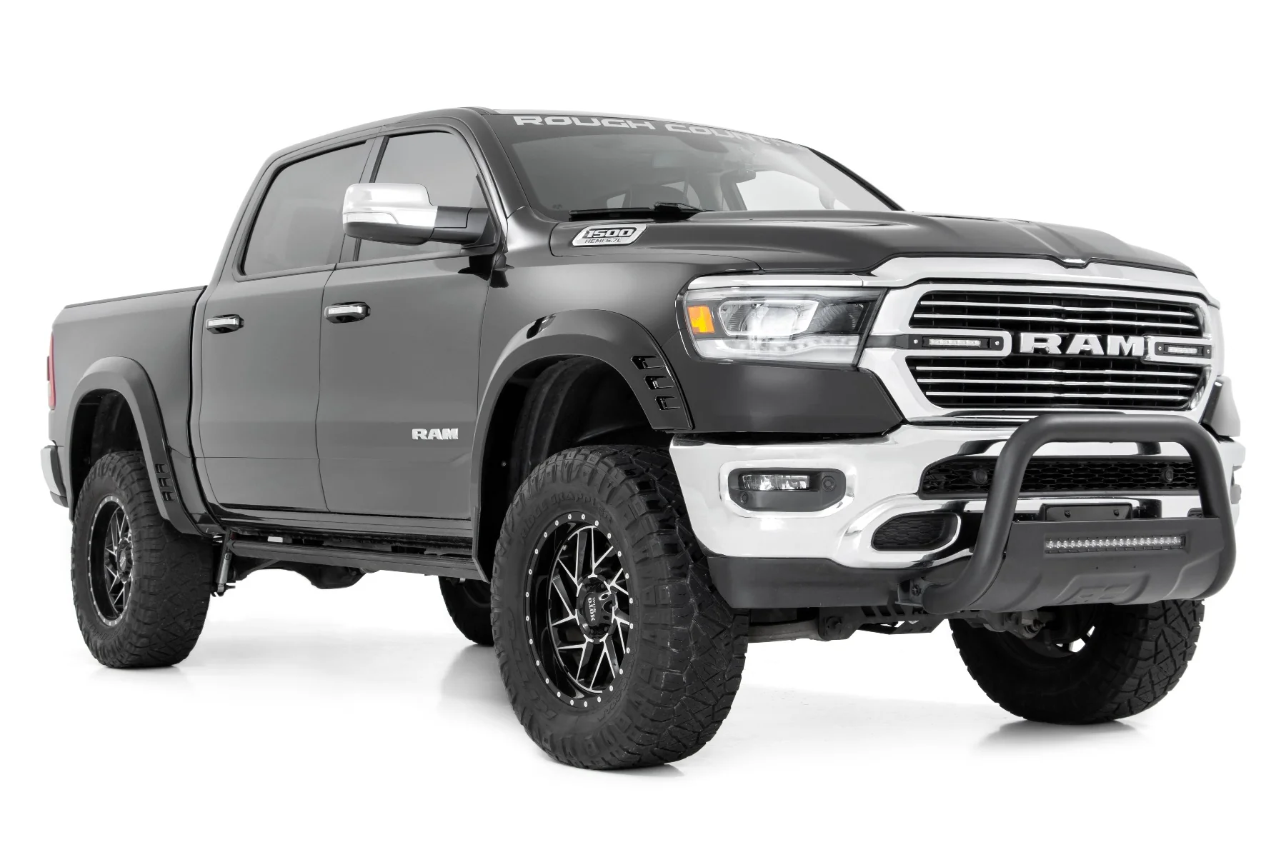 Rough Country Fender Flares SF1 PAJ Quartz Gray Ram 1500 19-24 F-D319201-PAJ - Image 3