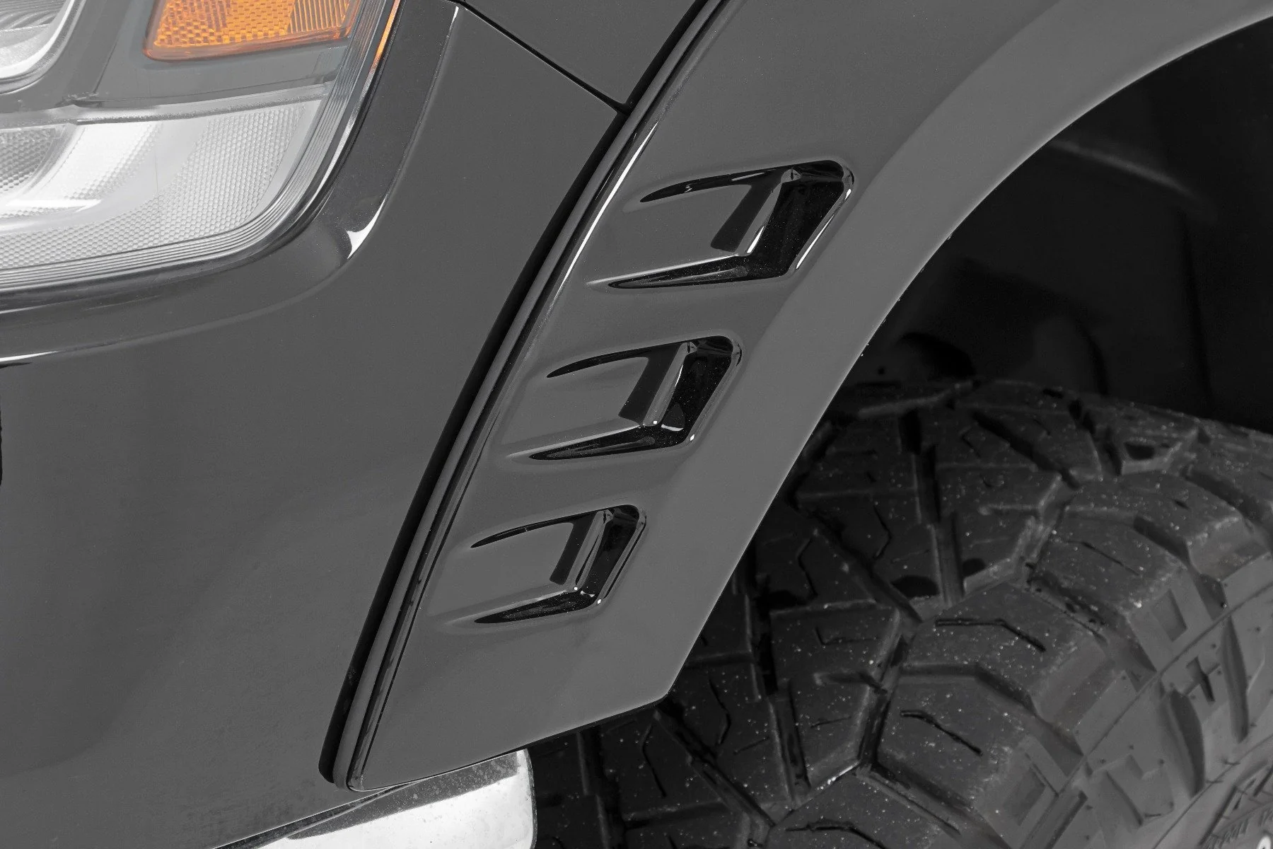 Rough Country Fender Flares SF1 PR4 Flame Red for Ram 1500 19-25 F-D319201-PR4 - Image 5