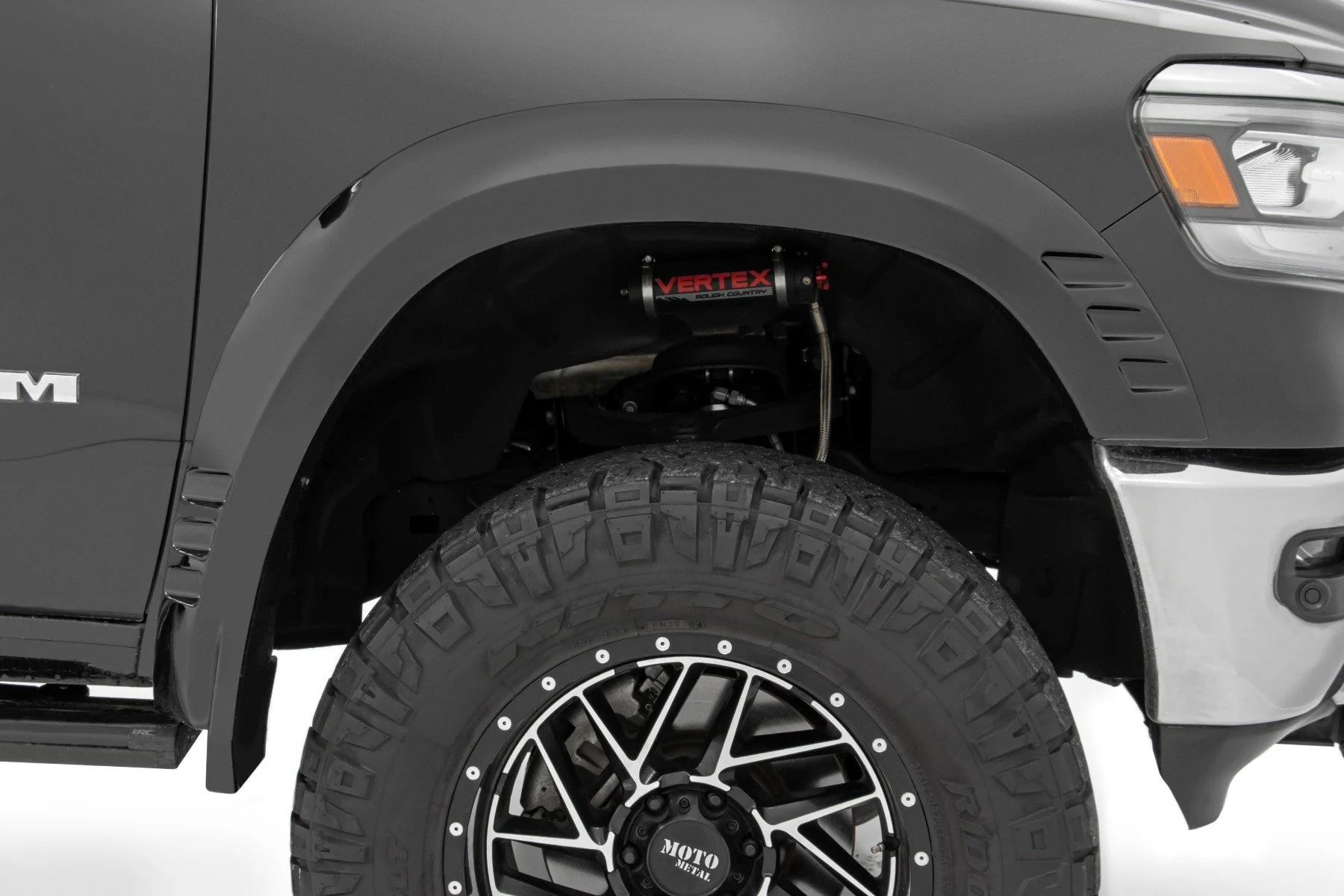 Rough Country Fender Flares SF1 PS2 Bright Silver for Ram 1500 19-25 F-D319201-PS2 - Image 6