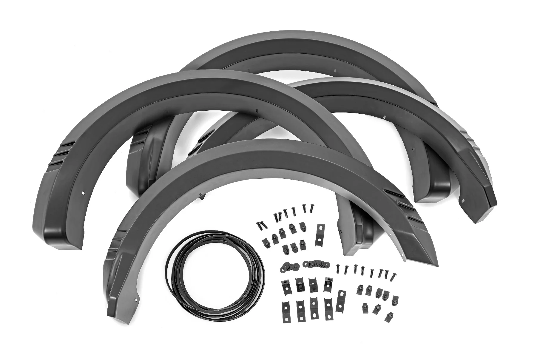 Rough Country Fender Flares SF1 TB Real Steel for Ford F-150 15-17 F-F315110-TB - Image 2
