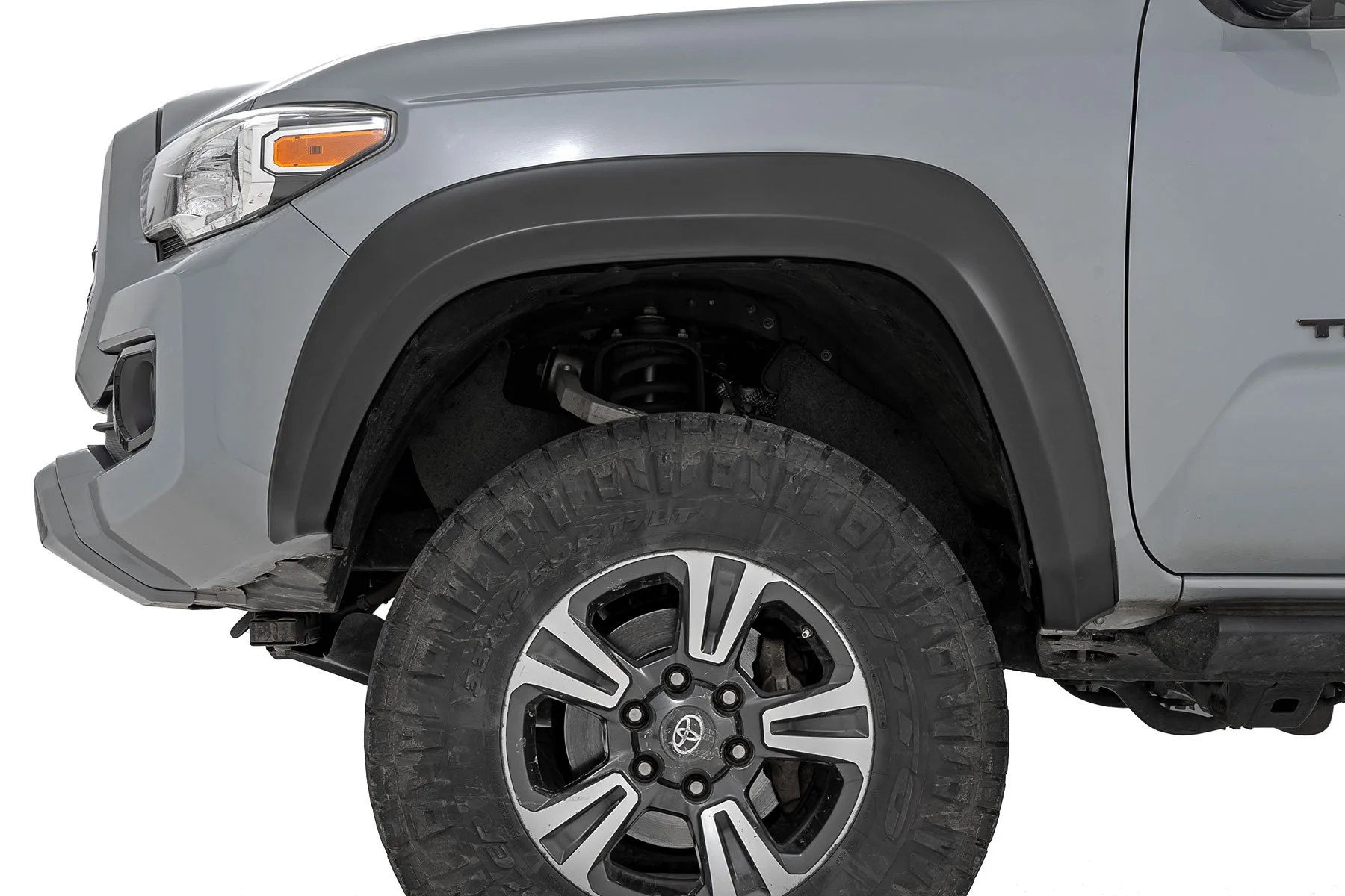 Rough Country Fender Flares Sport 1G3 Magnetic Grey for Toyota Tacoma 16-23 S-T11621-1G3 - Image 4