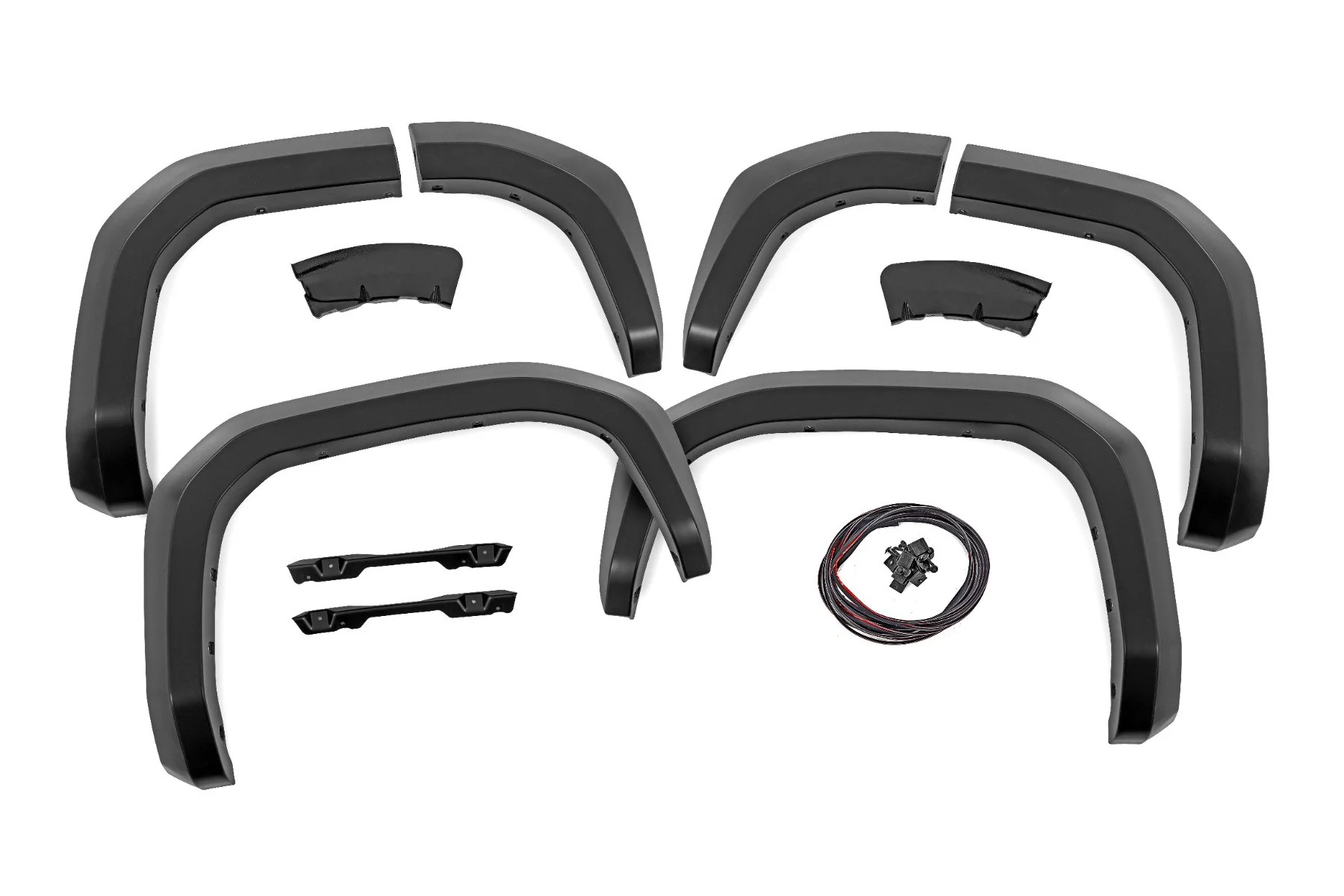 Rough Country Fender Flares Sport 202 Gloss Black for Toyota 4Runner 2025 S-T12511-202 - Image 2