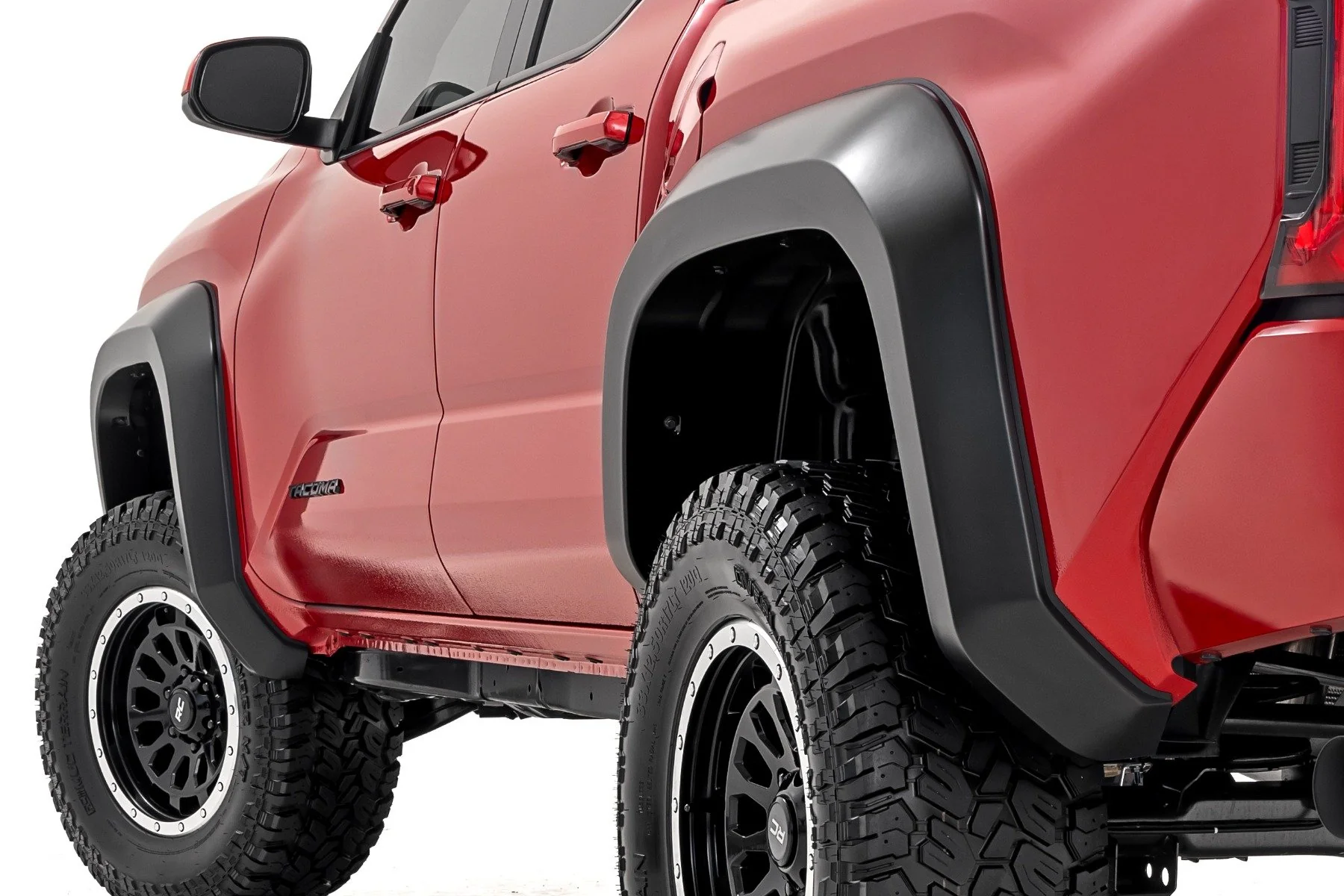Rough Country Fender Flares Sport 3U5 Supersonic Red for Toyota Tacoma 24-25 O-T12421-3U5