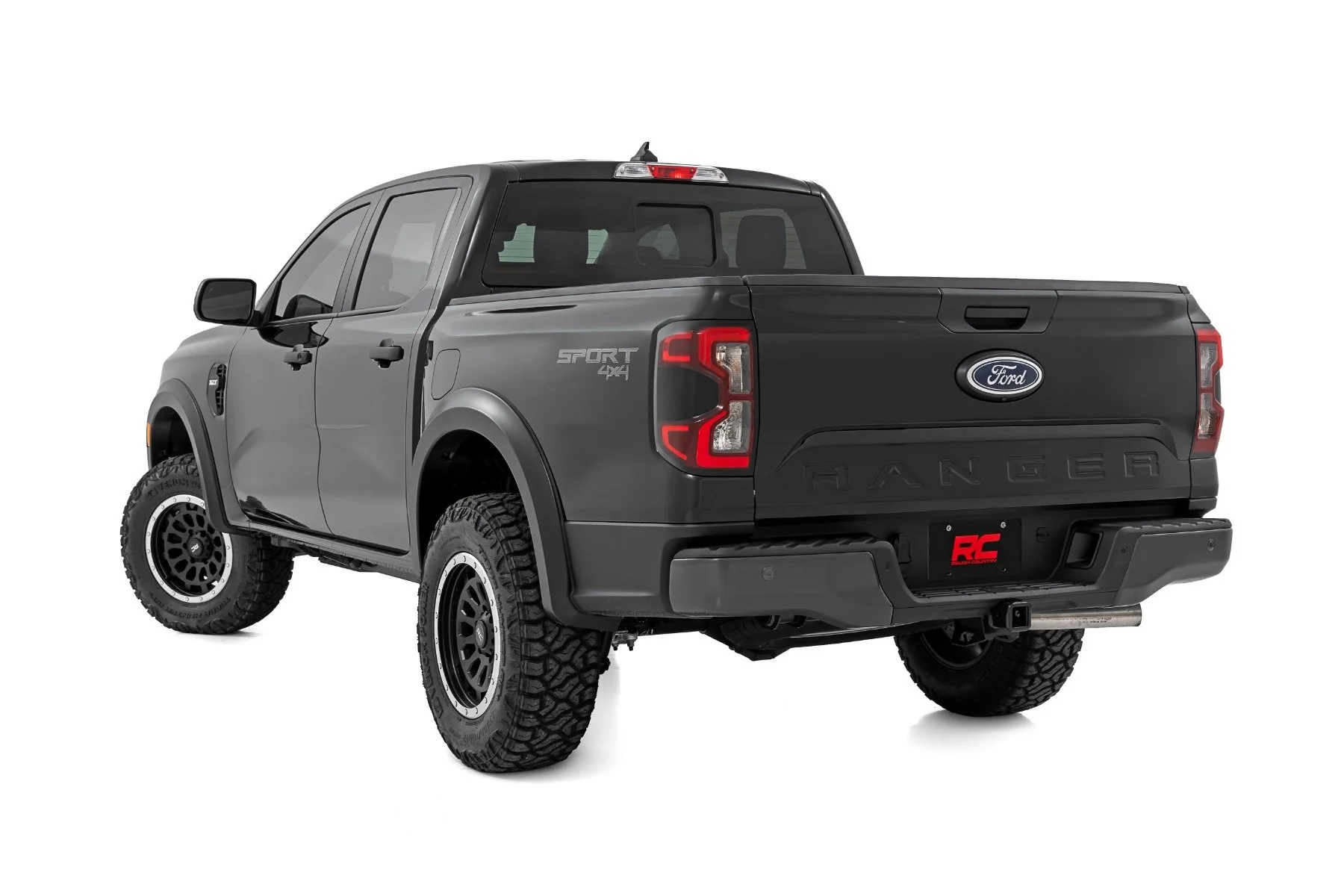 Rough Country Fender Flares Sport for Ford Ranger 2024 S-F12401 - Image 3