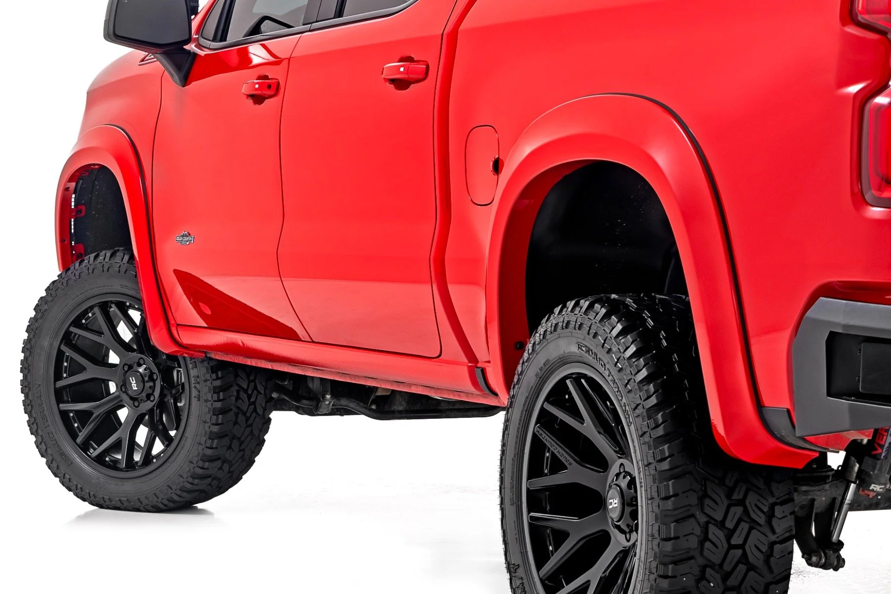 Rough Country Fender Flares Sport G6M Dark Ash Chevy Silverado 1500 19-25 S-C12210-G6M - Image 2
