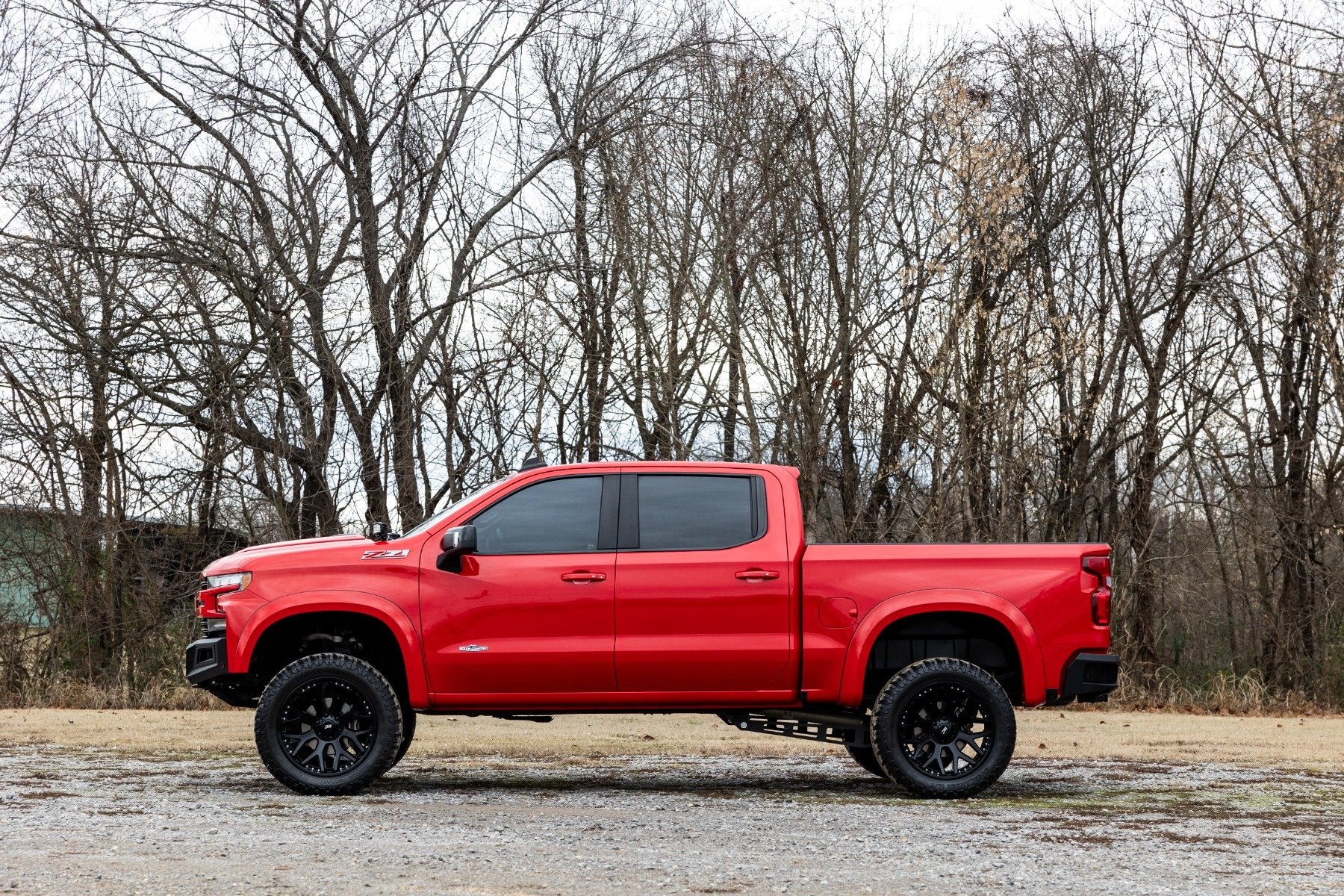 Rough Country Fender Flares Sport GJI Shadow Gray Chevy Silverado 1500 19-25 S-C12210-GJI - Image 5