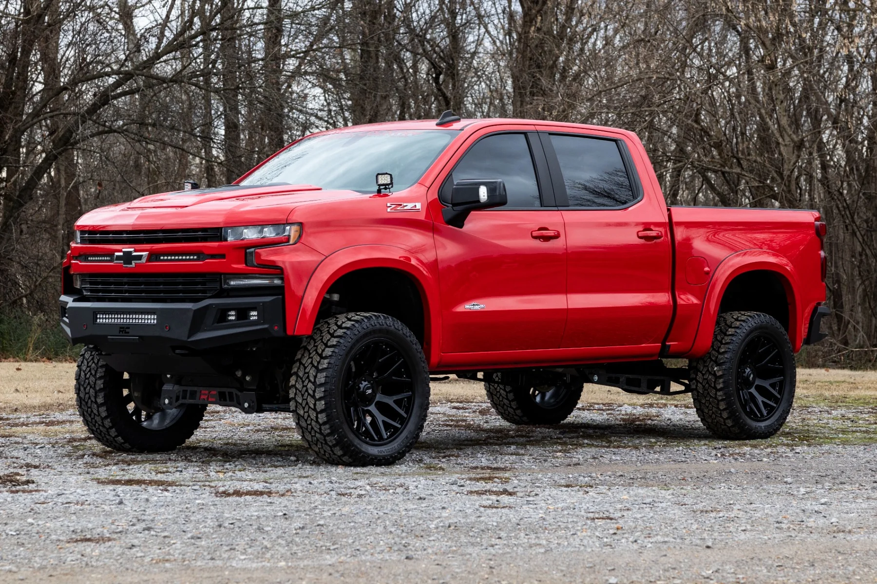 Rough Country Fender Flares | Sport | GJV Riptide Blue | Chevy Silverado 1500 2WD/4WD (2019-2026 & Refresh) S-C12210-GJV - Image 4