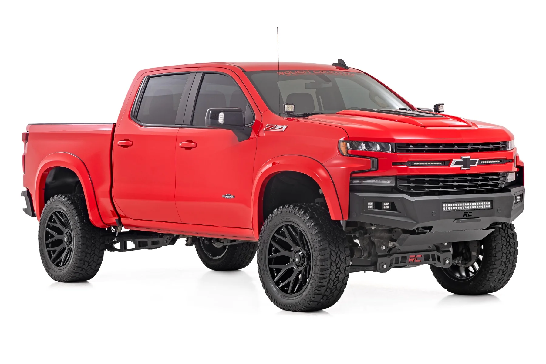 Rough Country Fender Flares Sport GXP Lakeshore Blue Chevy Silverado 1500 19-25 S-C12210-GXP - Image 3