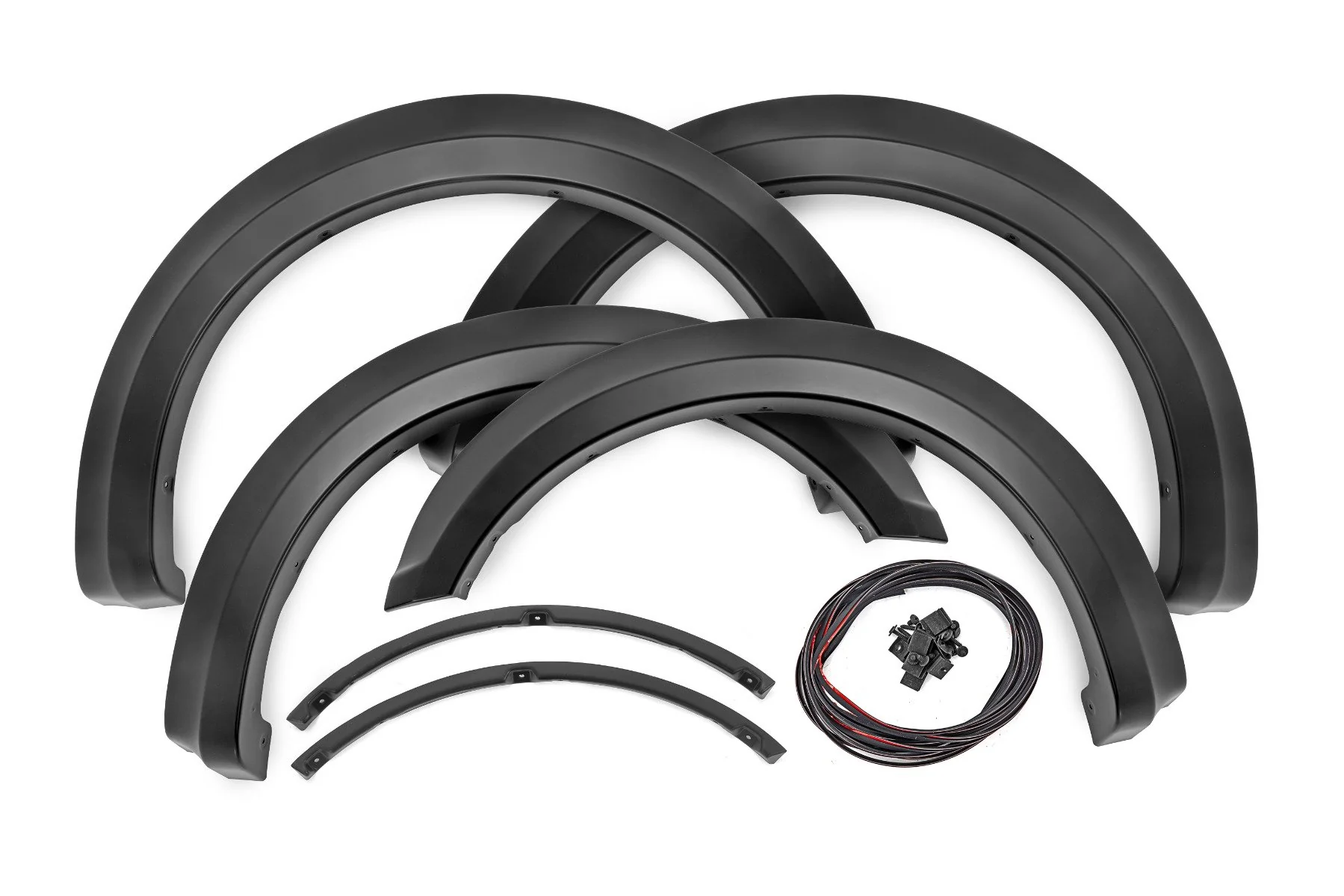 Rough Country Fender Flares Sport J7 Magnetic Grey Ford F150 2018-2020 S-F11811-J7