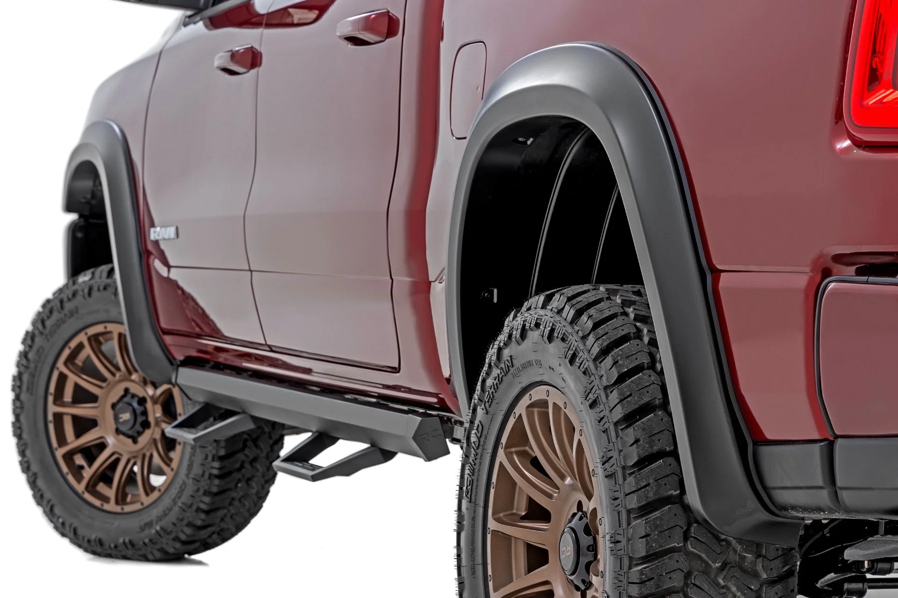 Rough Country Fender Flares Sport PRV Delmonico Red Ram 1500 2025 S-D319205-PRV
