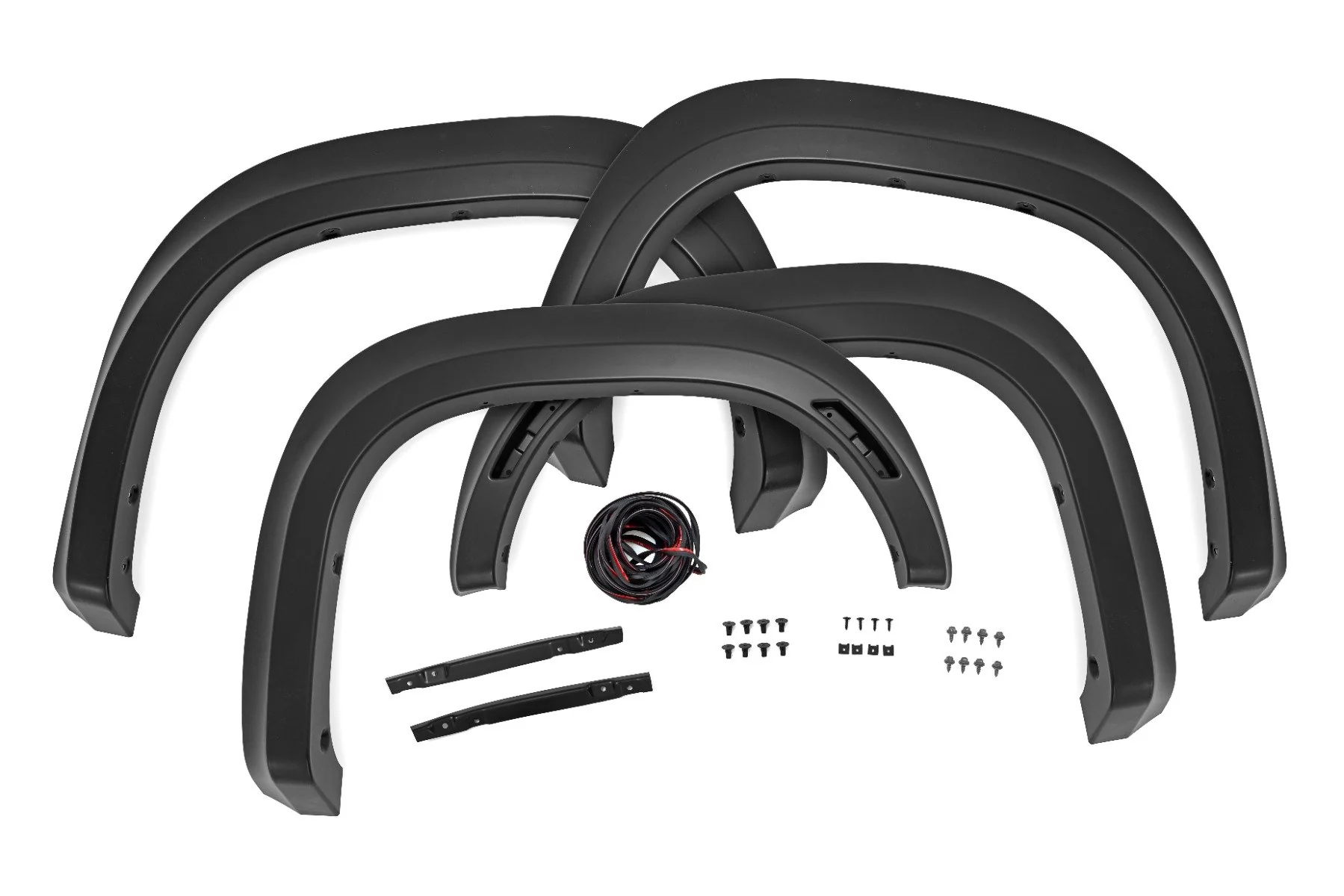 Rough Country Fender Flares Sport QAK Glacier White for Nissan Frontier 22-25 S-N12200-QAK - Image 2
