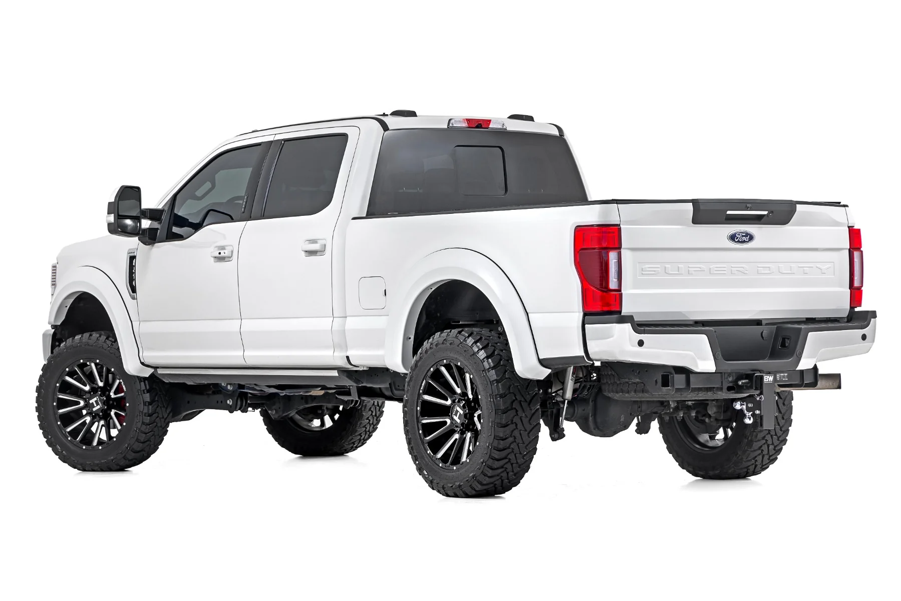 Rough Country Fender Flares | Sport | TB Lithium Gray | for Ford F-250/F-350 Super Duty (17-22) S-F21112-TB - Image 3