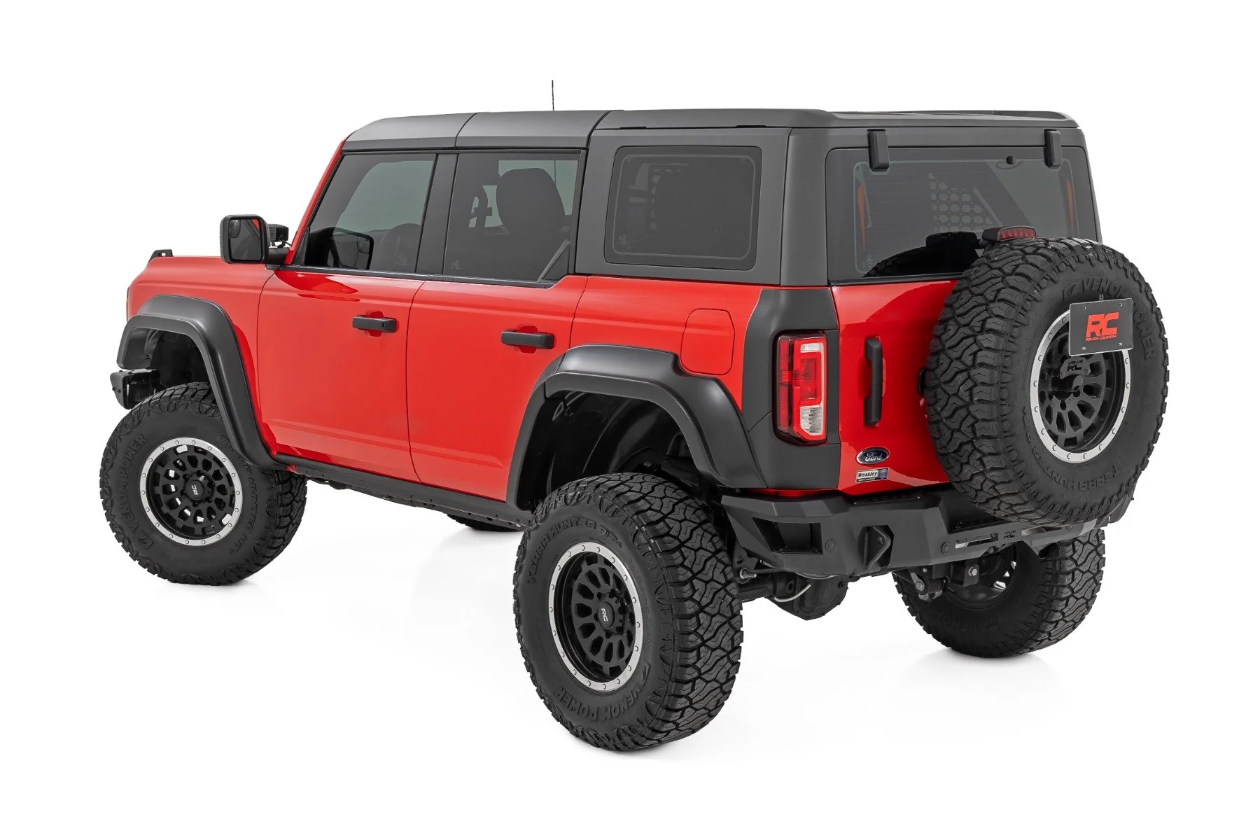 Rough Country Fender Flares | T9 Marsh Gray | for Ford Bronco 4WD 21-25 O-F12124-T9 - Image 5