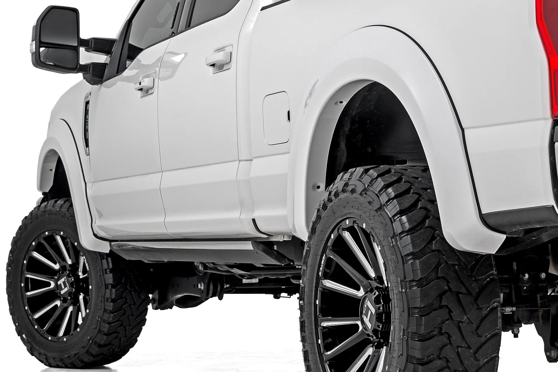 Rough Country Fender Flares UX Ingot Silver Metallic for Ford F250/F350 17-22 S-F21112-UX - Image 2