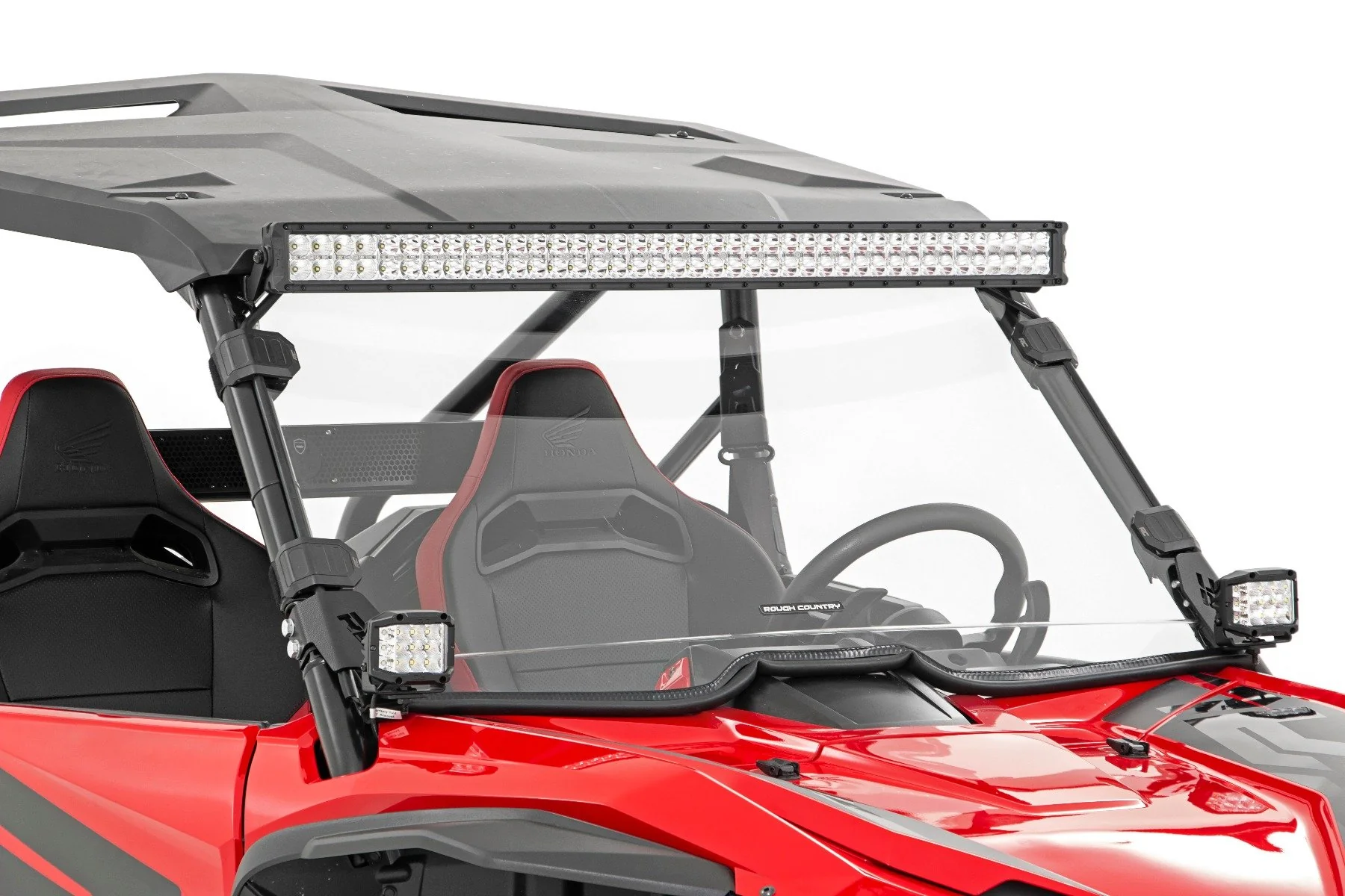 Rough Country fits Honda Dual LED Cube Kit 19-20 Talon Black Series w/ Amber DRL 92033 - Image 2