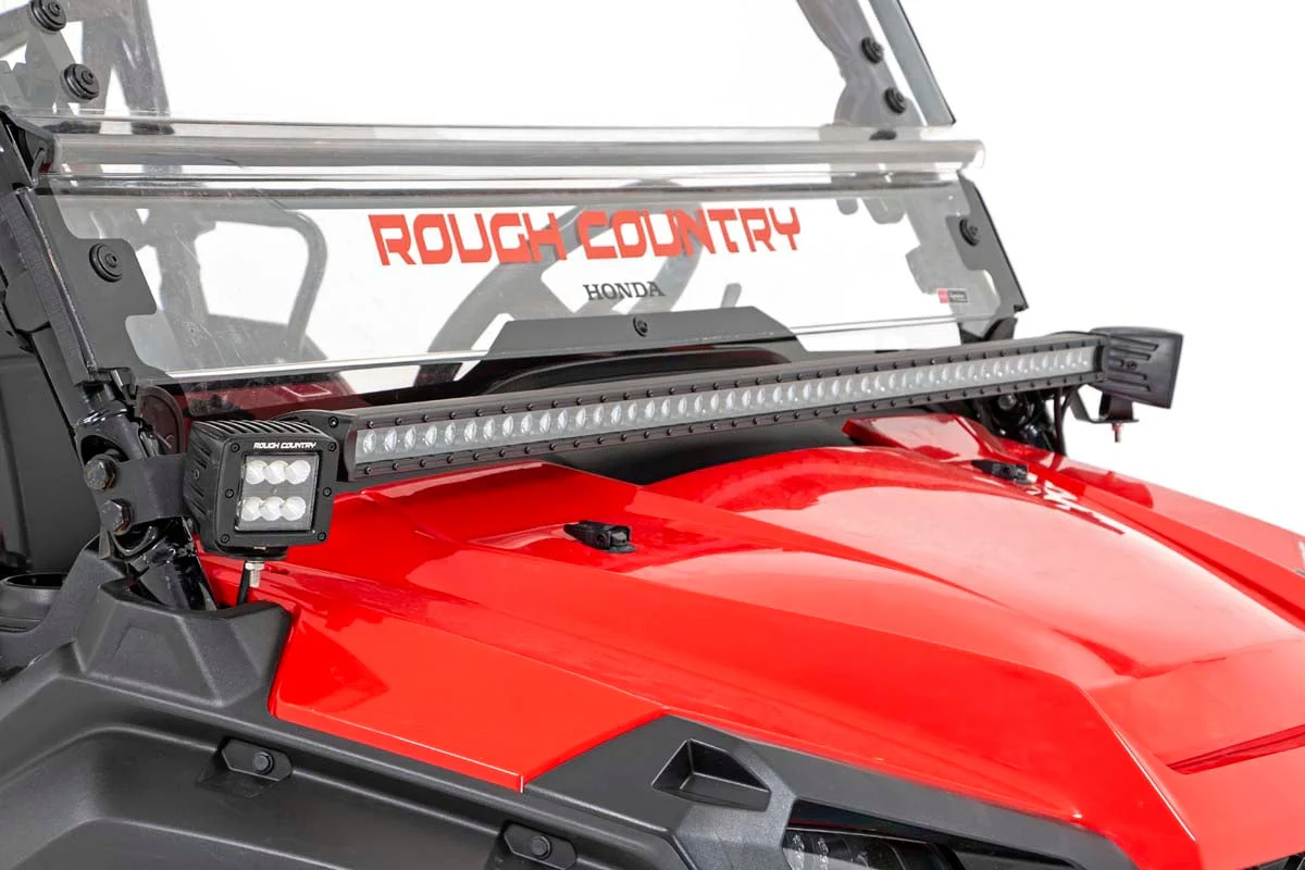 Rough Country fits Honda Dual LED Cube Kit 2in Black Series 16-20 Pioneer 92009