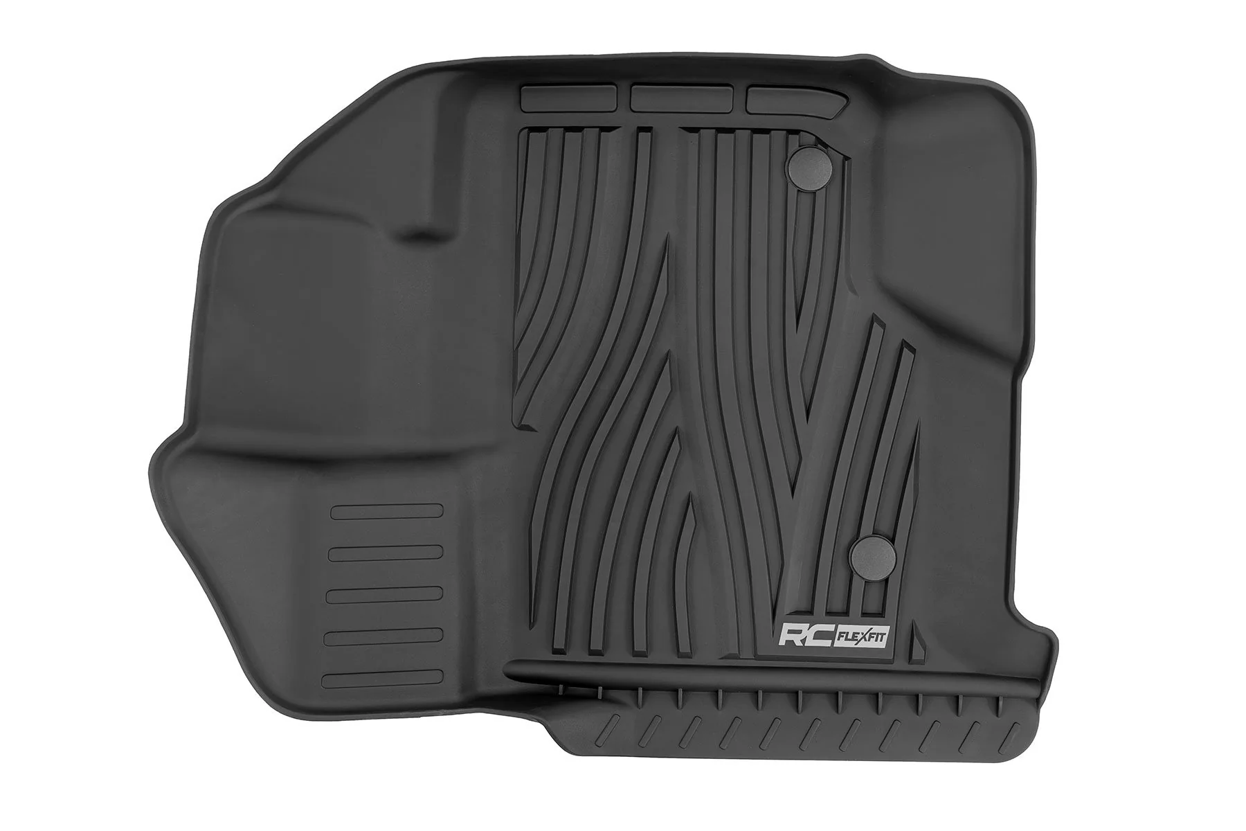 Rough Country Flex-Fit Floor Mats FR & RR for Ford F150/Lightning/Raptor 17-25 FF-51512 - Image 6