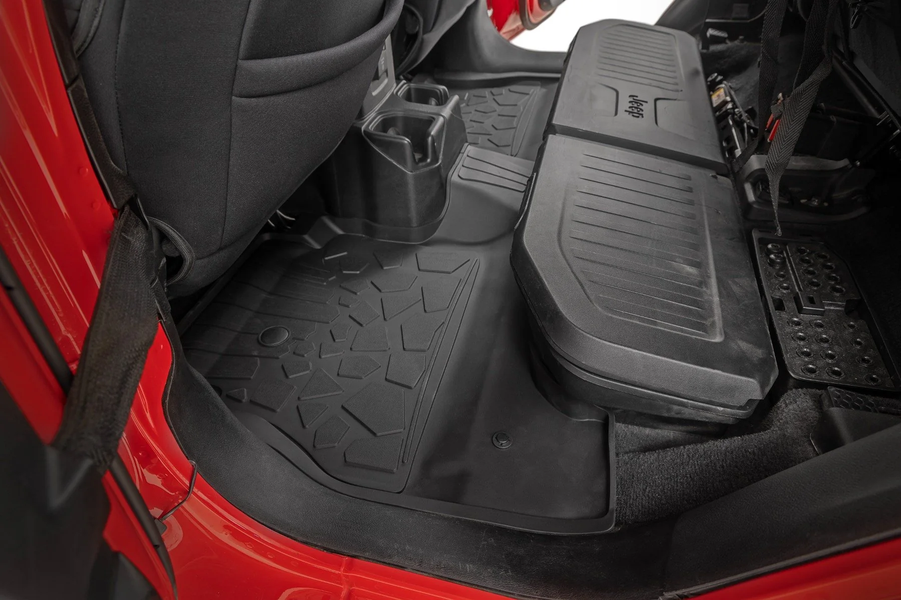 Rough Country Flex-Fit Floor Mats | FR & RR | RR Lockable | for Jeep Gladiator JT 4WD (20-25) FF-61501 - Image 3