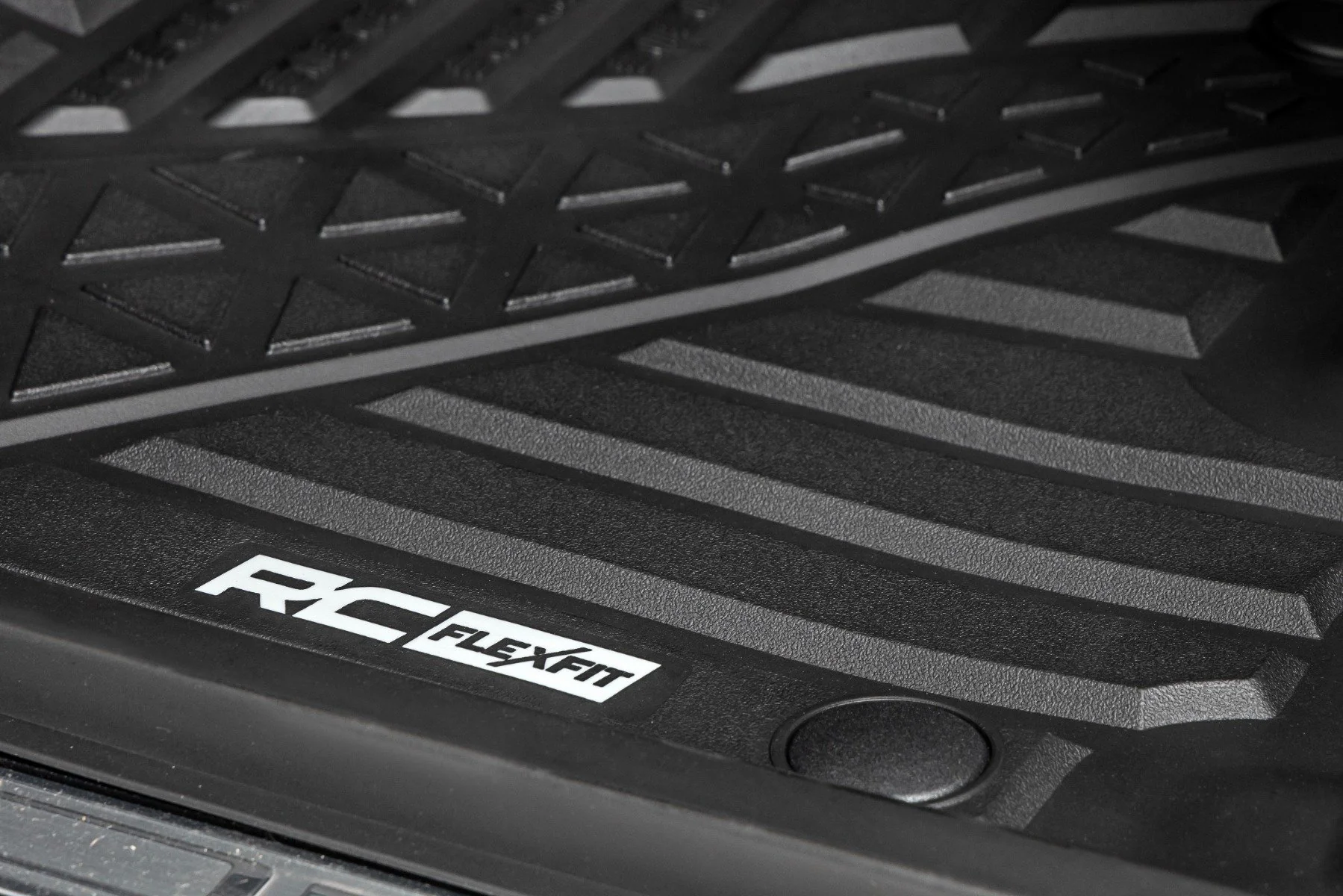 Rough Country Flex-Fit Floor Mats Front Crew for Ram 1500 19-25/TRX 21-25 FF-3142 - Image 4