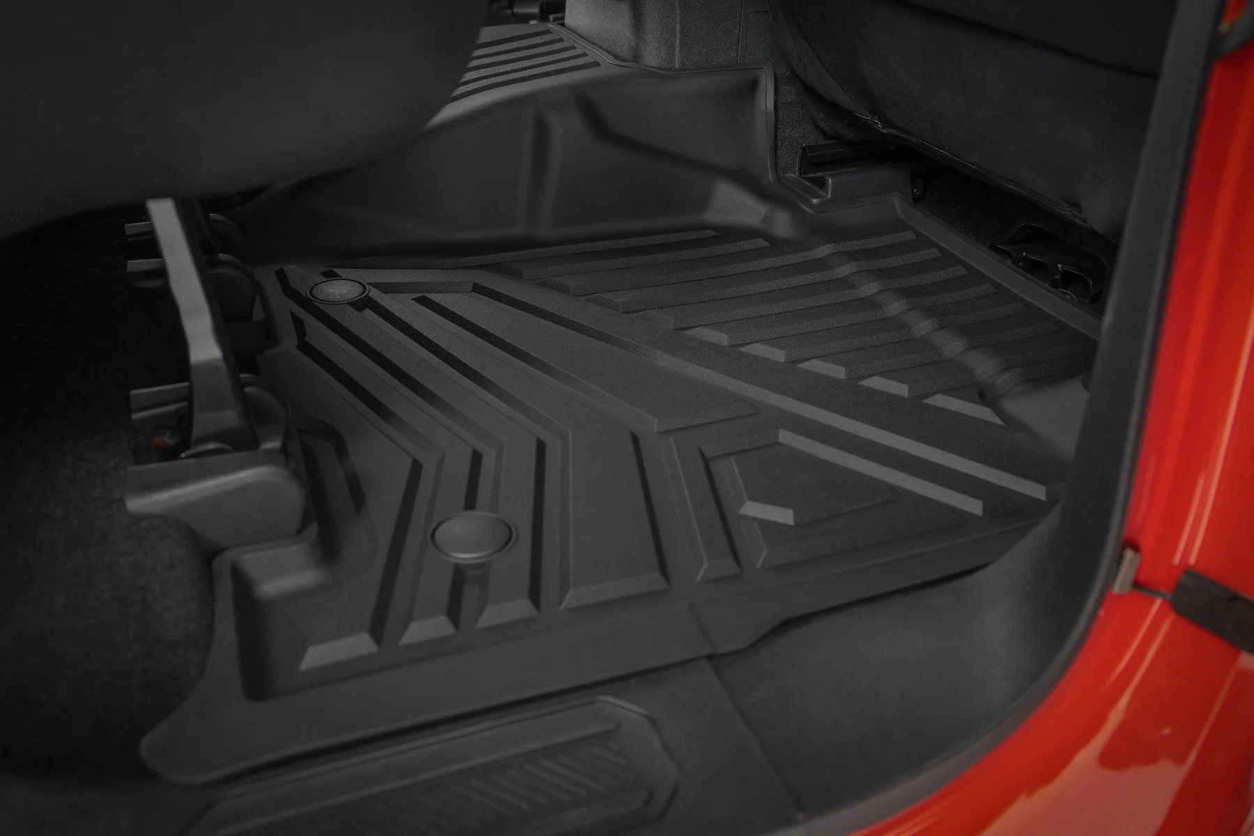 Rough Country Flex-Fit Floor Mats | Front & Rear | for Ford Bronco 4WD 2021-2025 FF-51602 - Image 3
