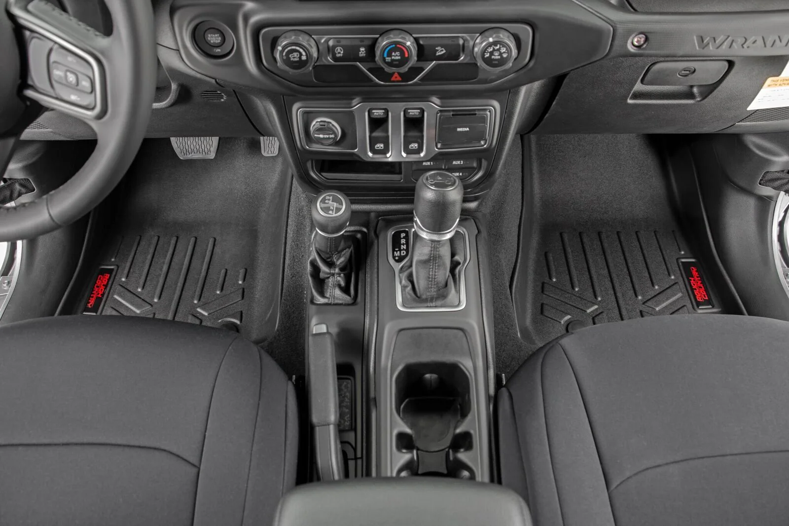 Rough Country Floor Mats | FR | for Jeep Gladiator JT 4WD (2020-2025) M-6150_B - Image 2