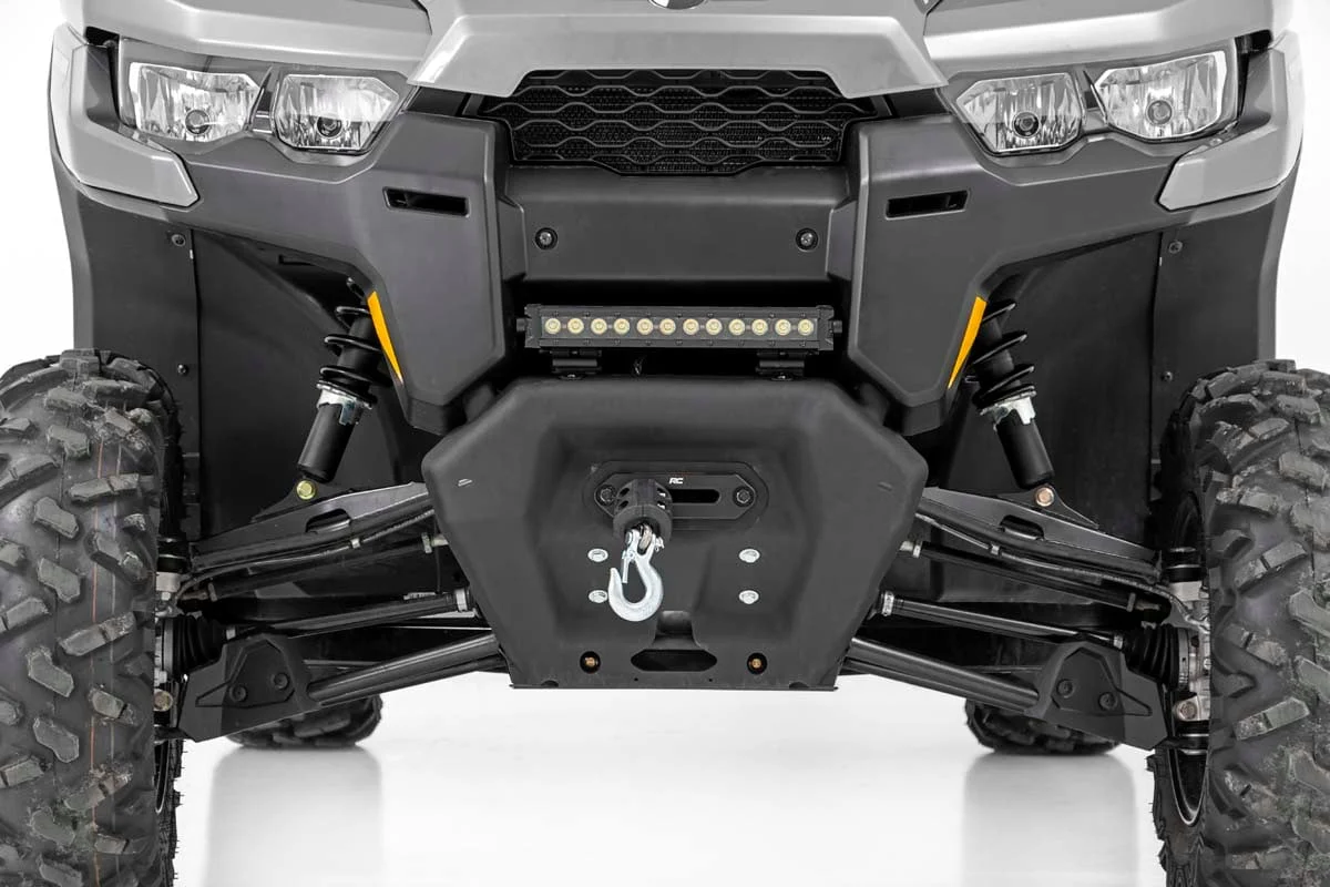 Rough Country Can-Am Defender Winch Mounting Plate 16-20 HD8/HD10 97016 - Image 4