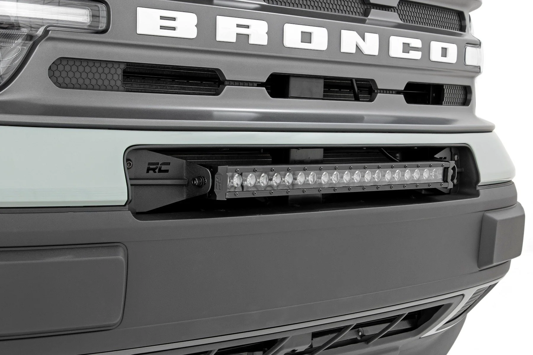 Rough Country Ford 20in LED Bumper Kit w/ Black Series LED 2021 Bronco Sport 71036