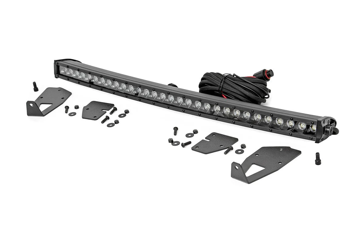 Rough Country Ford 30in LED Hidden Grille Kit 17-20 F-150 Raptor 70702 - Image 2