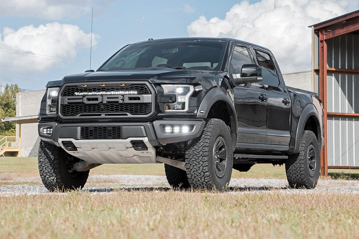 Rough Country Ford 30in LED Hidden Grille Kit 17-20 F-150 Raptor 70702 - Image 3